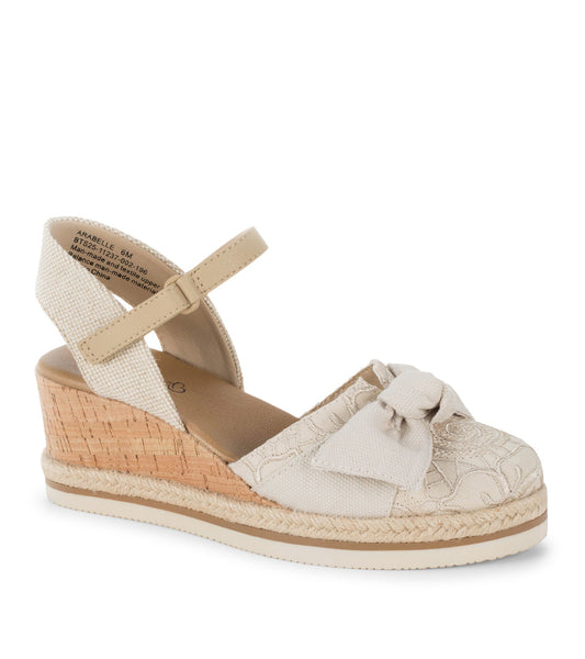 Arabelle Closed Toe Wedge Sandal / Baretraps