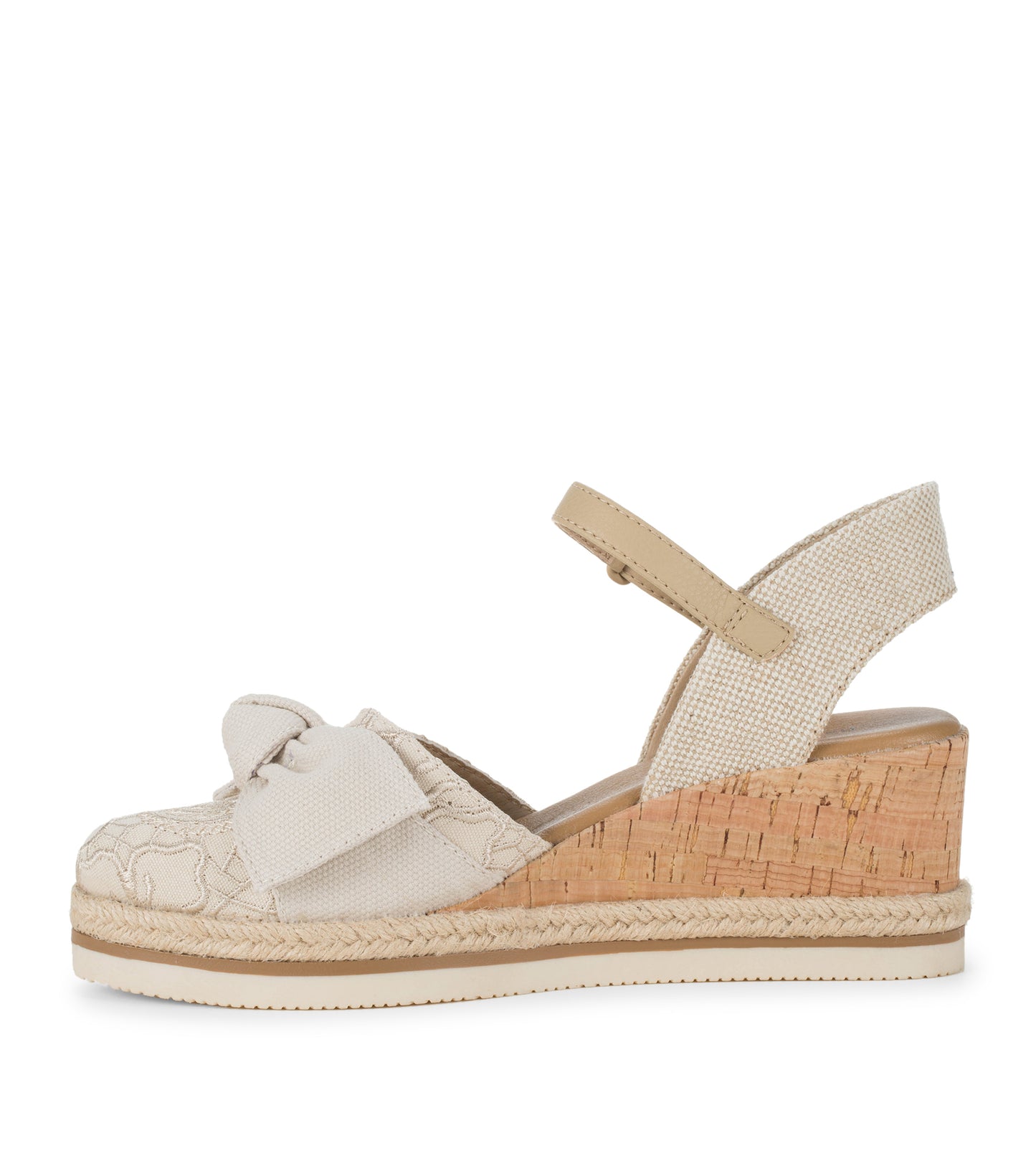 Arabelle Closed Toe Wedge Sandal / Baretraps