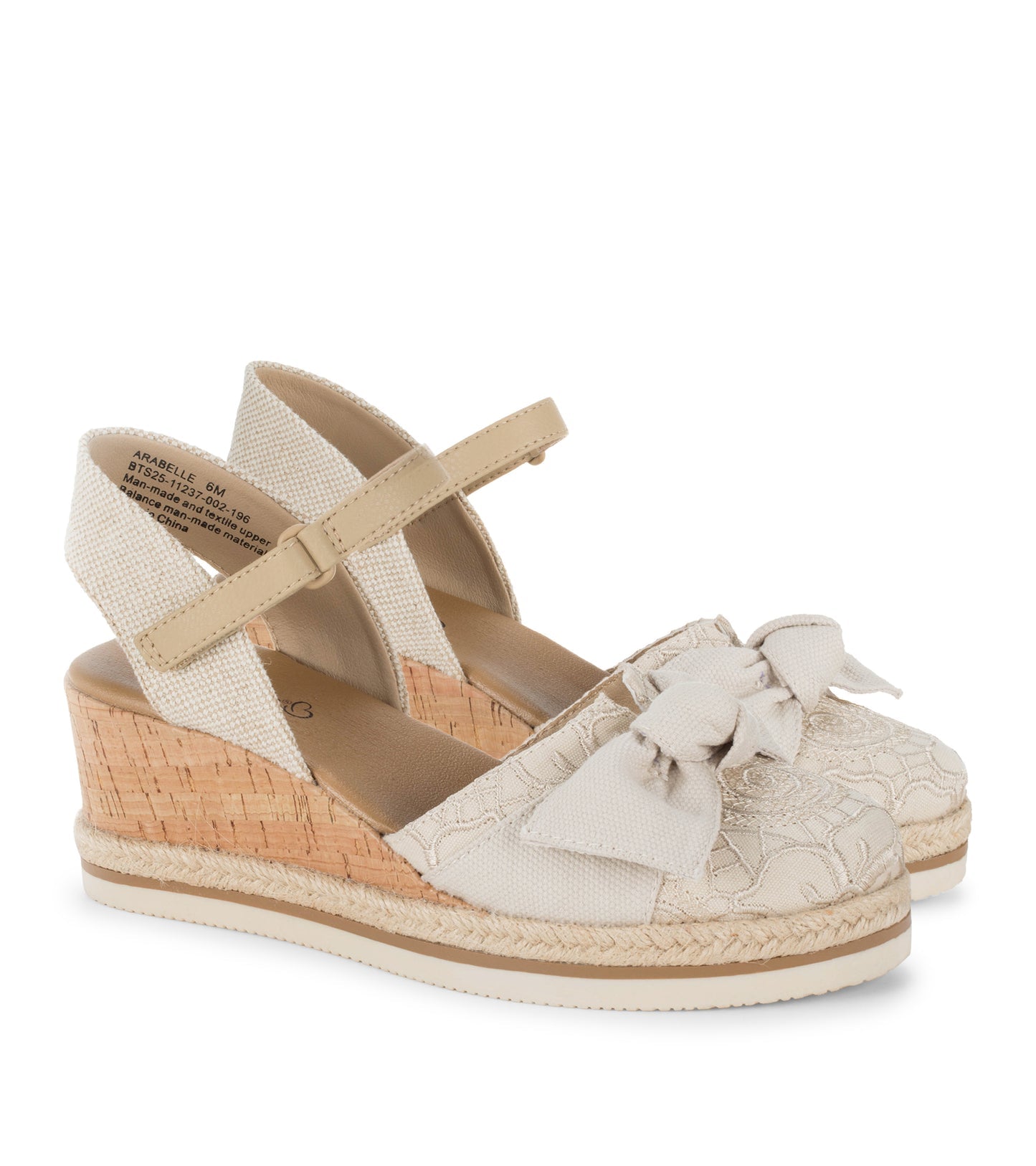 Arabelle Closed Toe Wedge Sandal / Baretraps