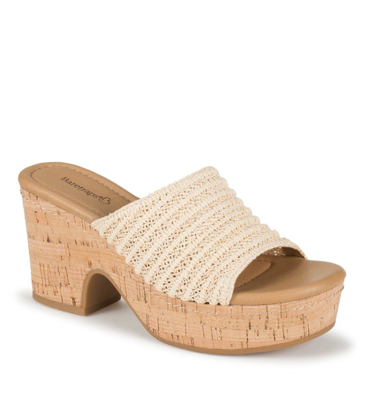 Teah Wedge Slide Sandal / Baretraps