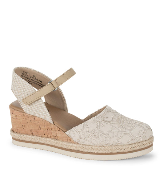 Alycia Closed Toe Wedge Sandal / Baretraps