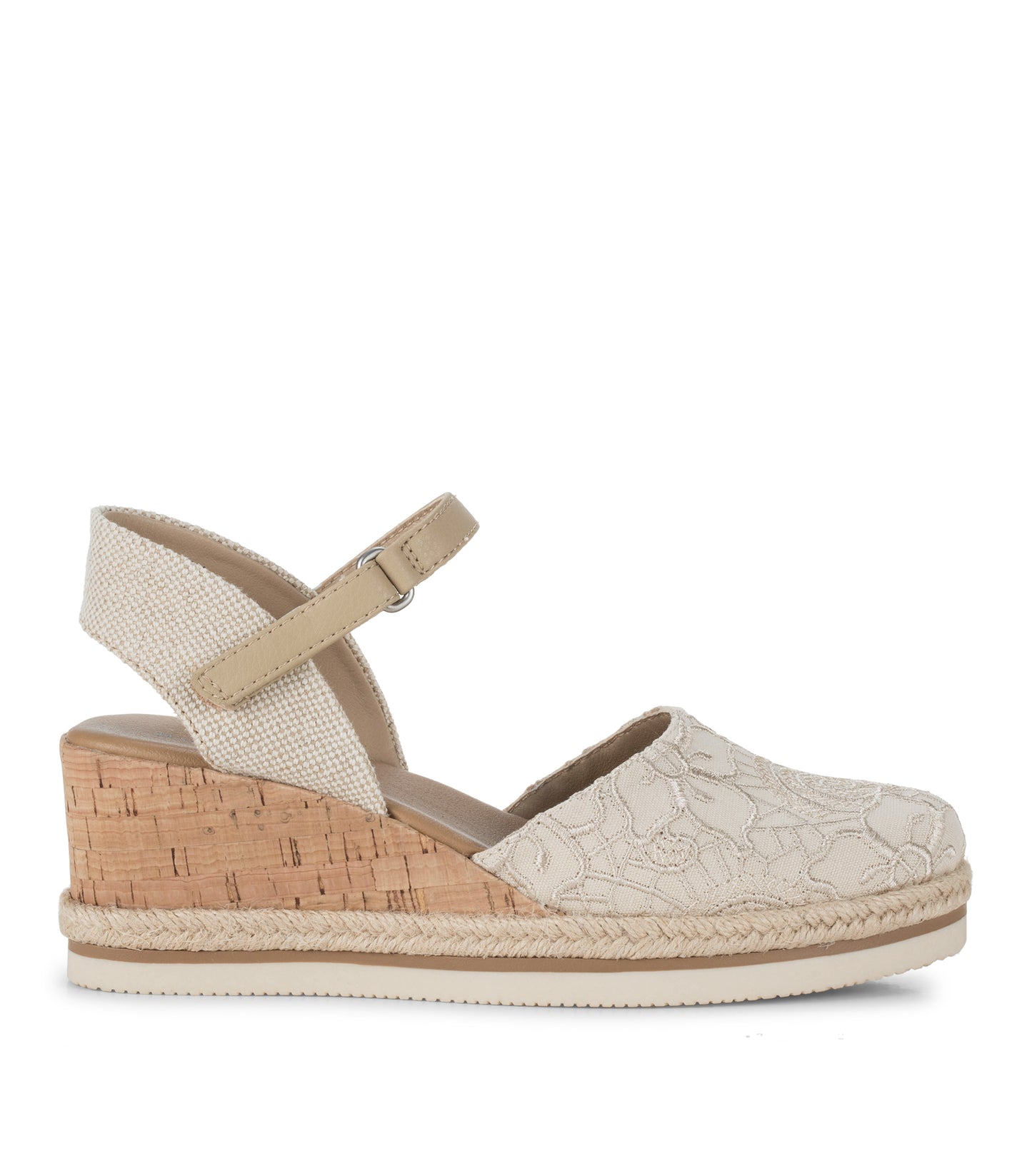 Alycia Closed Toe Wedge Sandal / Baretraps