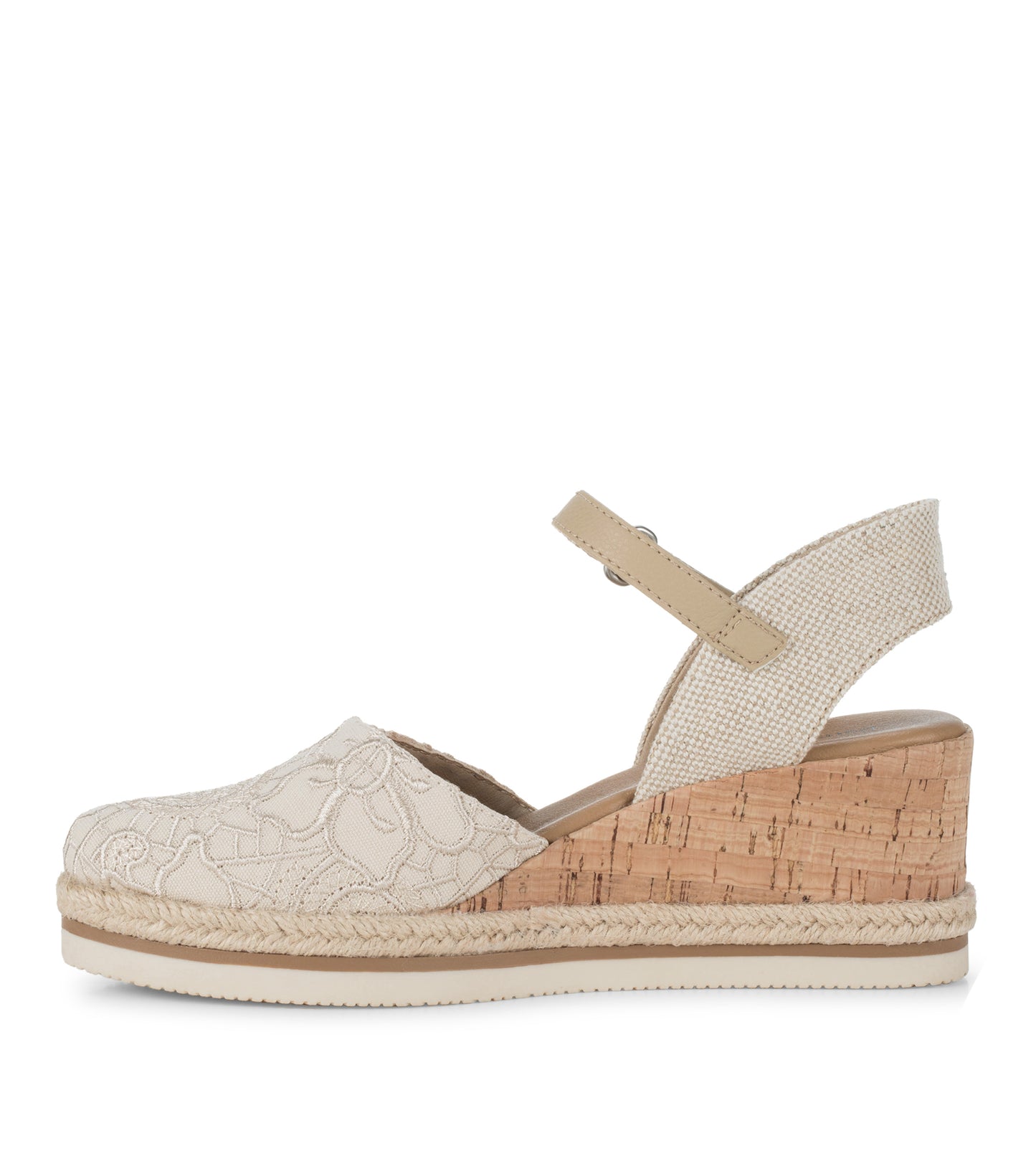 Alycia Closed Toe Wedge Sandal / Baretraps
