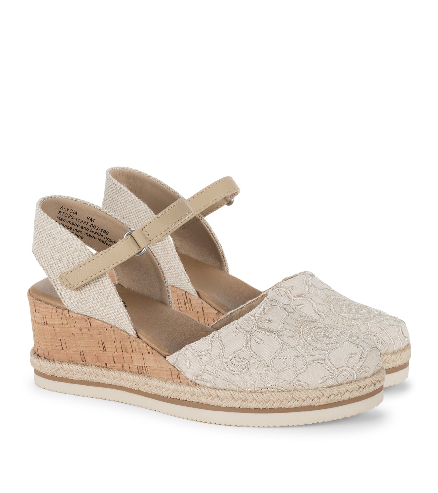 Alycia Closed Toe Wedge Sandal / Baretraps