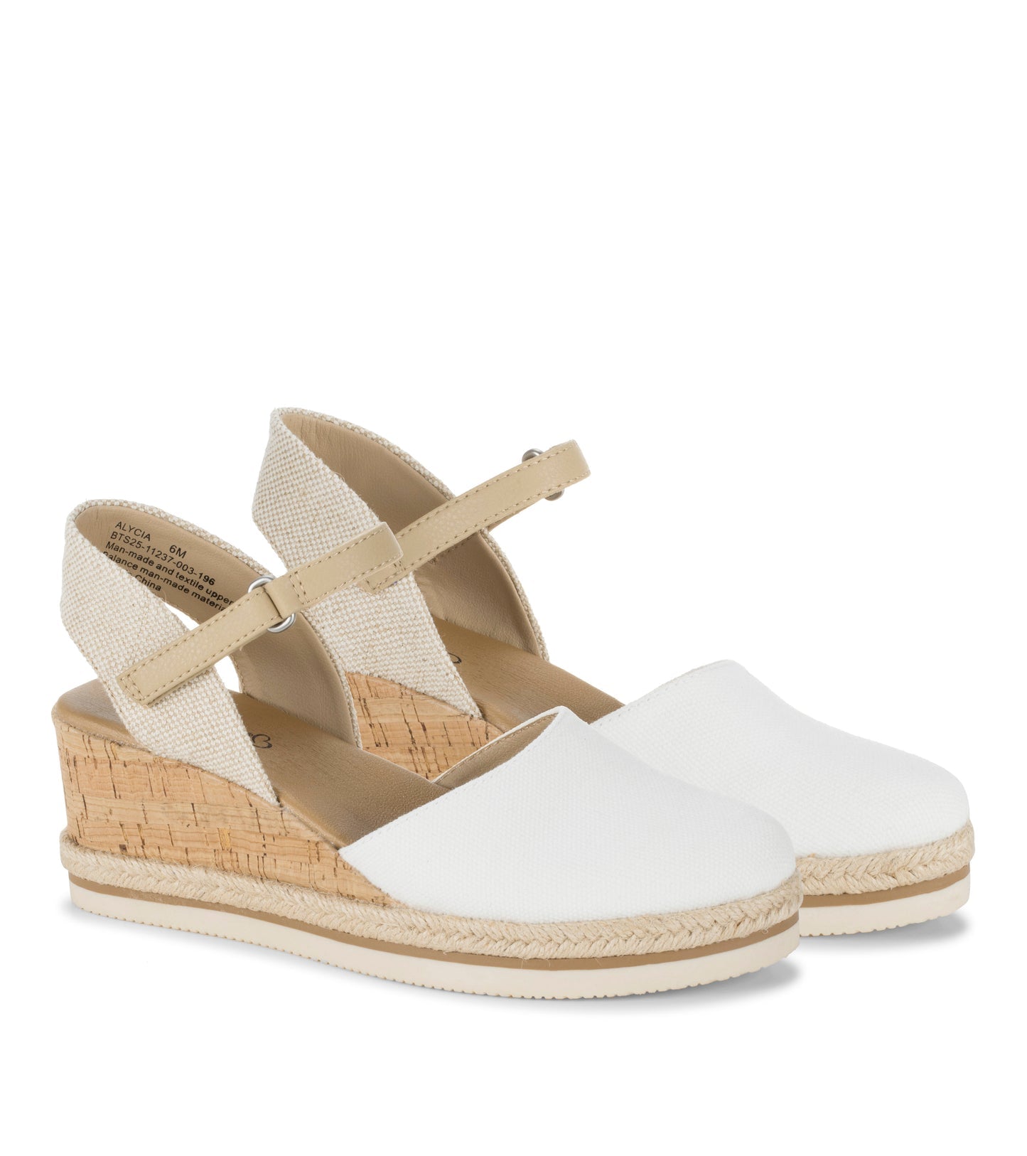 Alycia Closed Toe Wedge Sandal / Baretraps