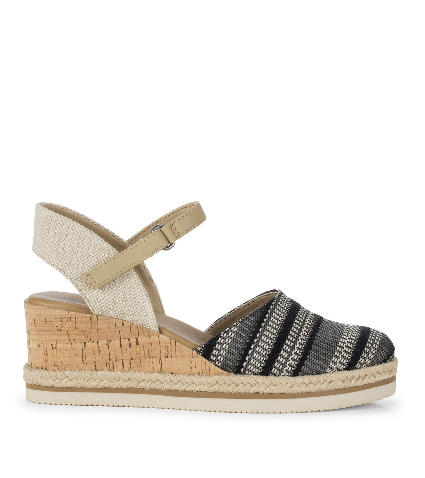 Alycia Closed Toe Wedge Sandal / Baretraps