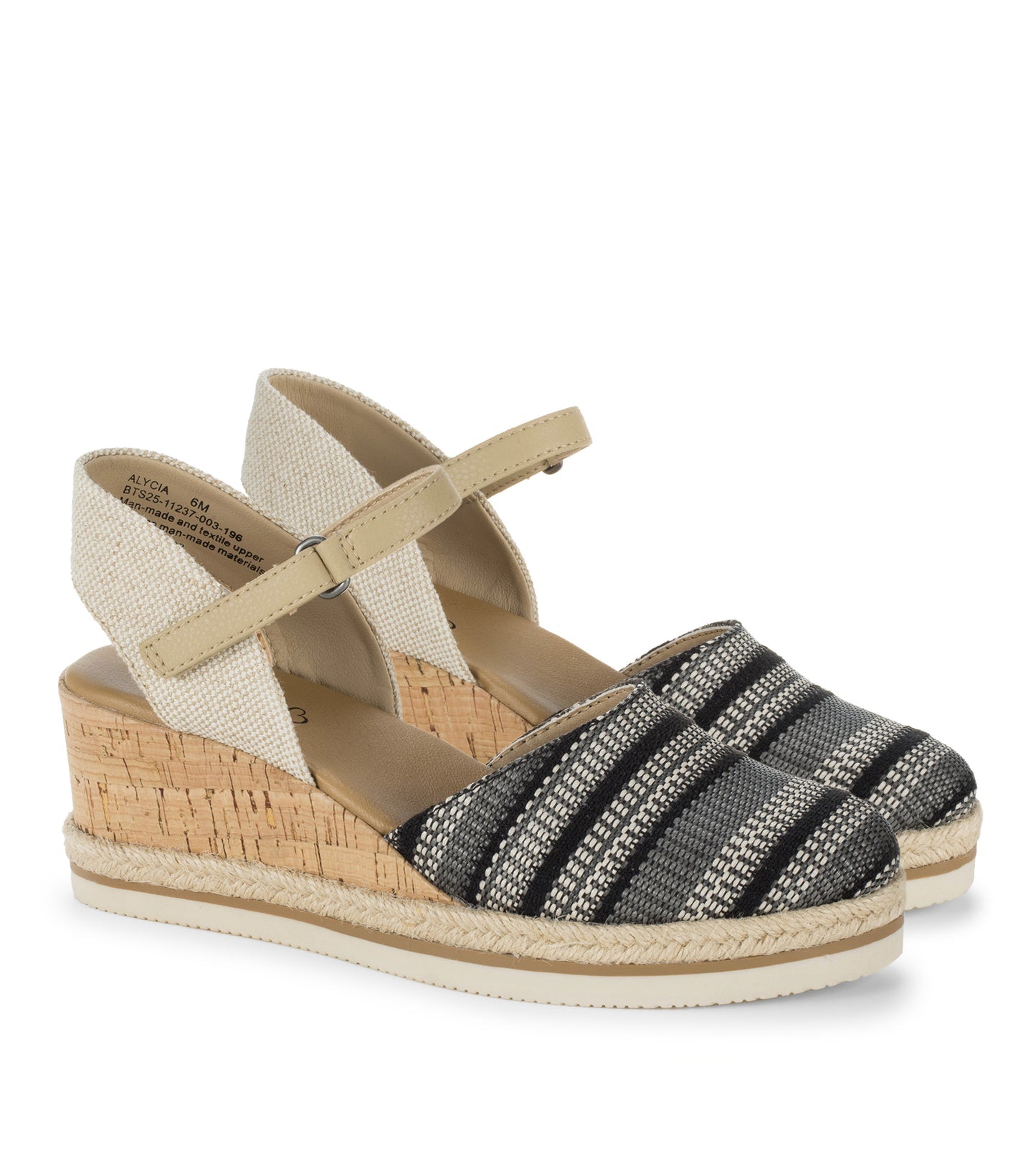 Alycia Closed Toe Wedge Sandal / Baretraps