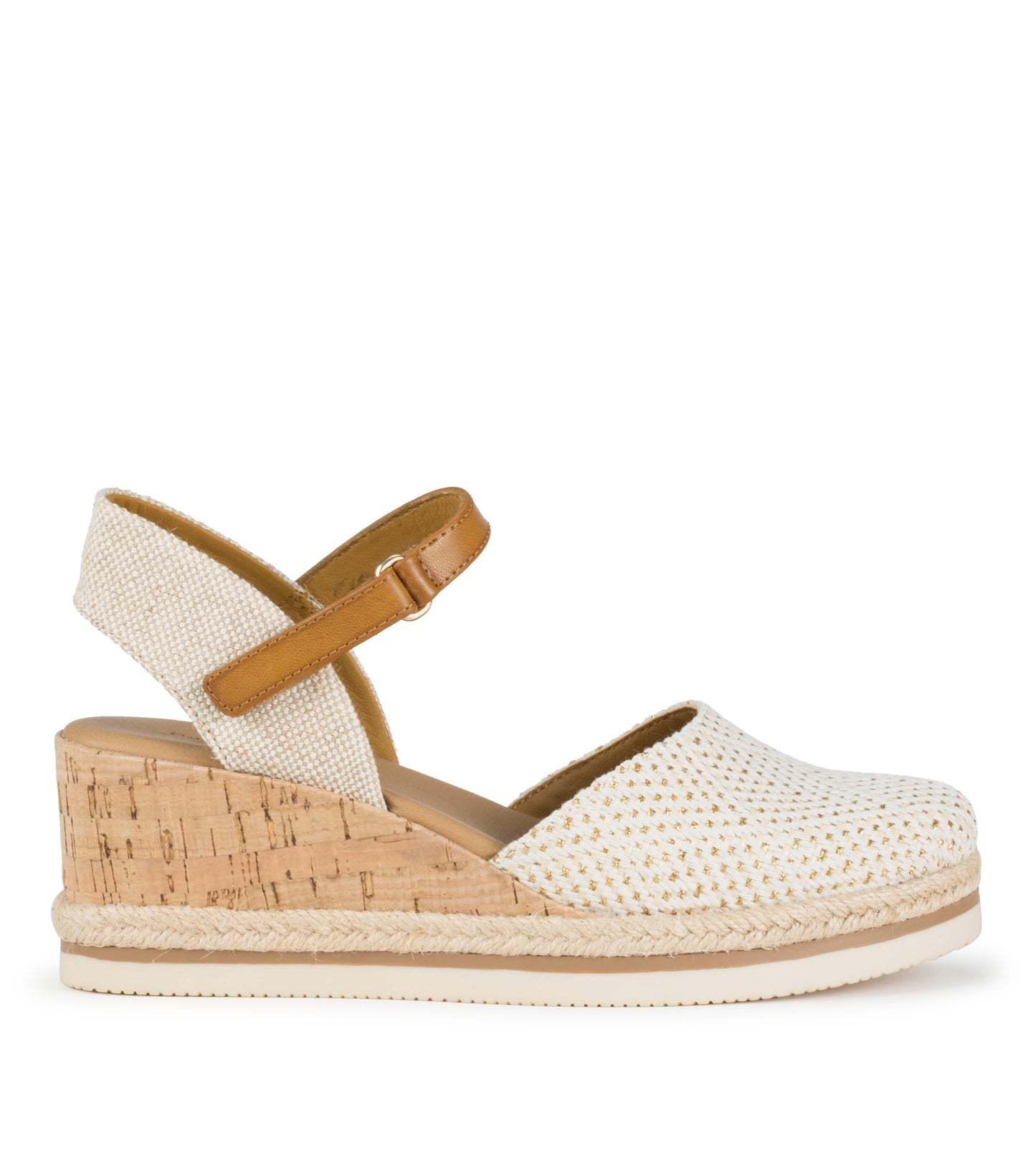 Alycia Closed Toe Wedge Sandal / Baretraps
