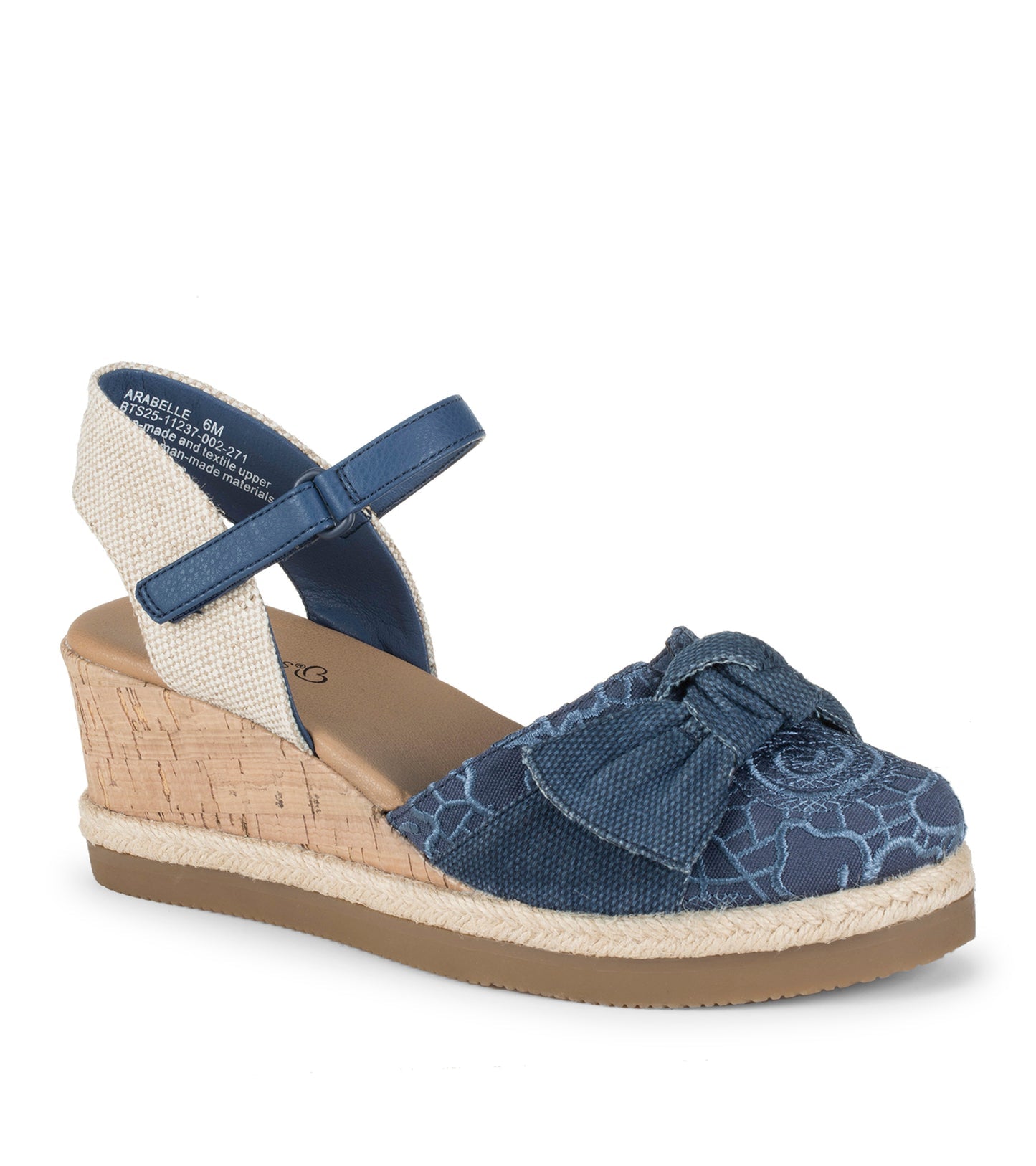Arabelle Closed Toe Wedge Sandal / Baretraps