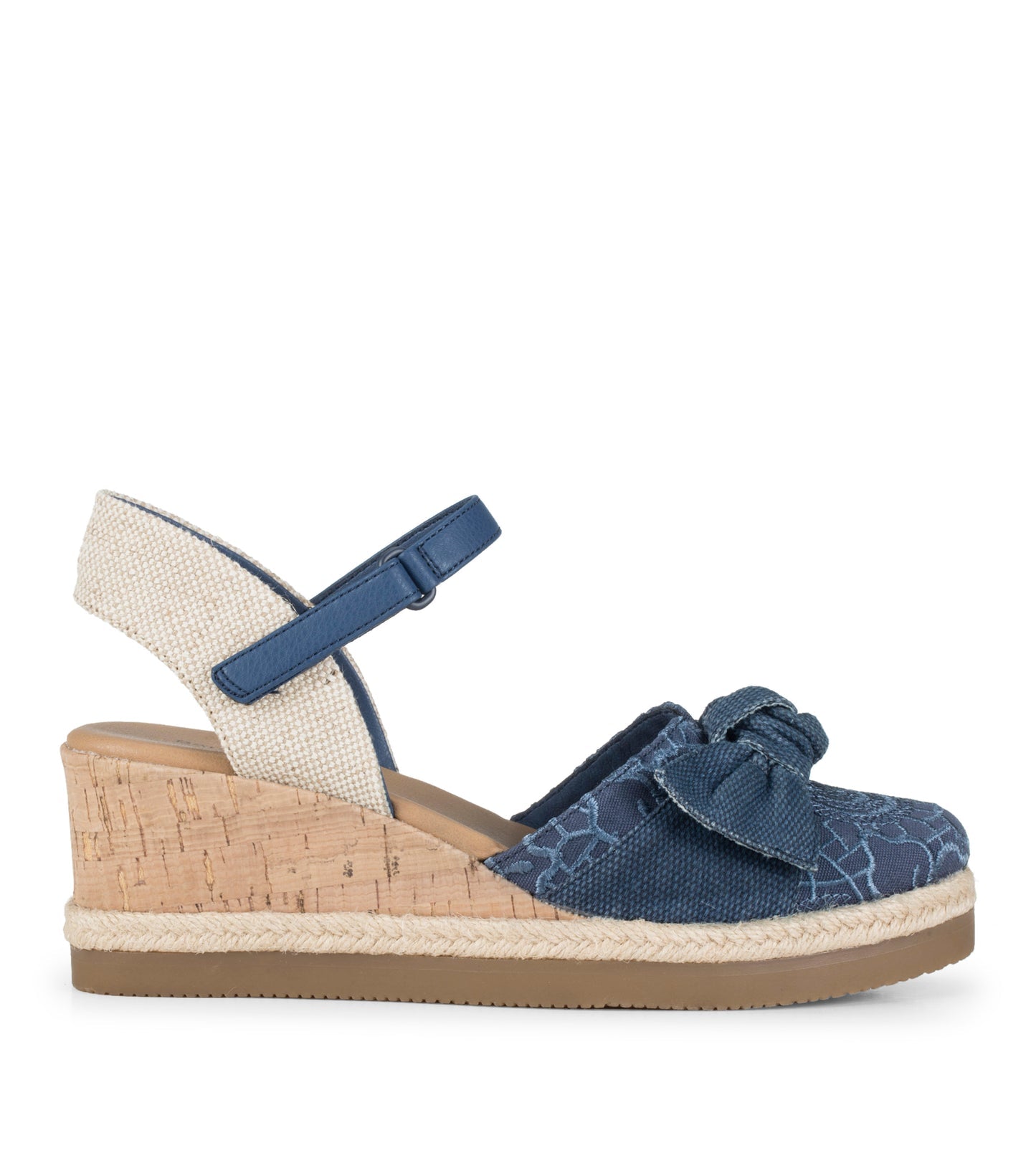 Arabelle Closed Toe Wedge Sandal / Baretraps