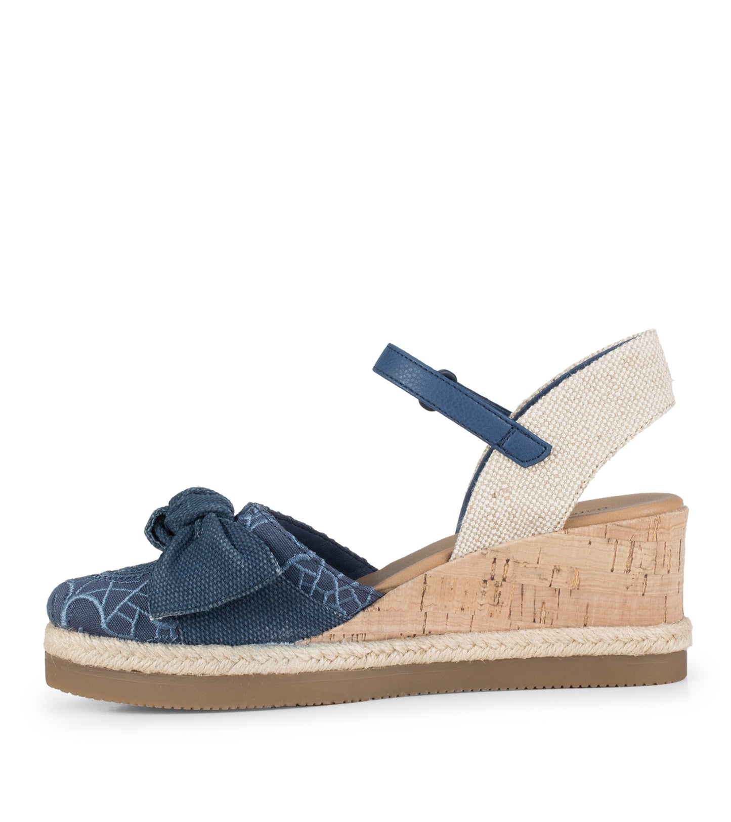 Arabelle Closed Toe Wedge Sandal / Baretraps