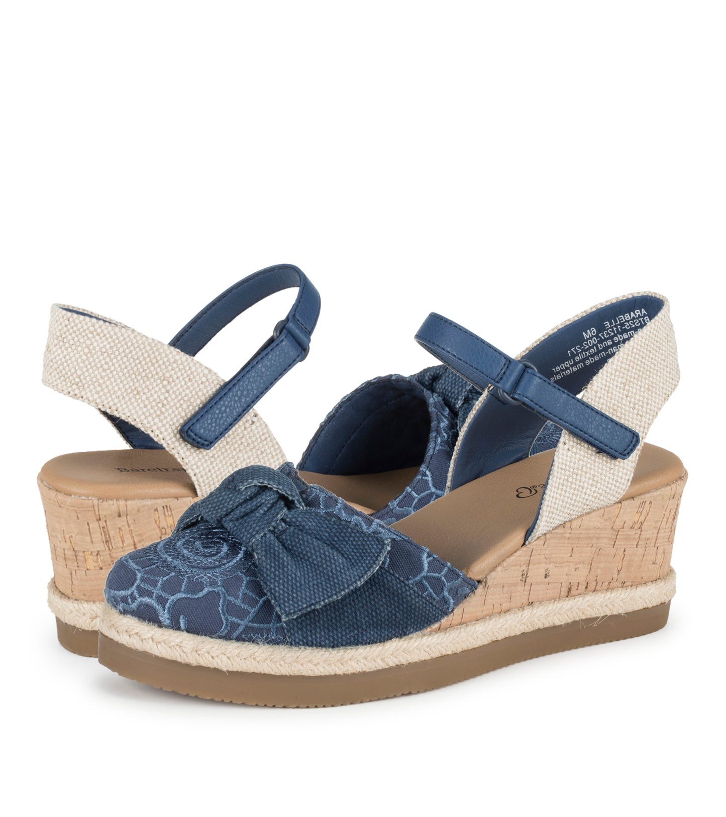 Arabelle Closed Toe Wedge Sandal / Baretraps