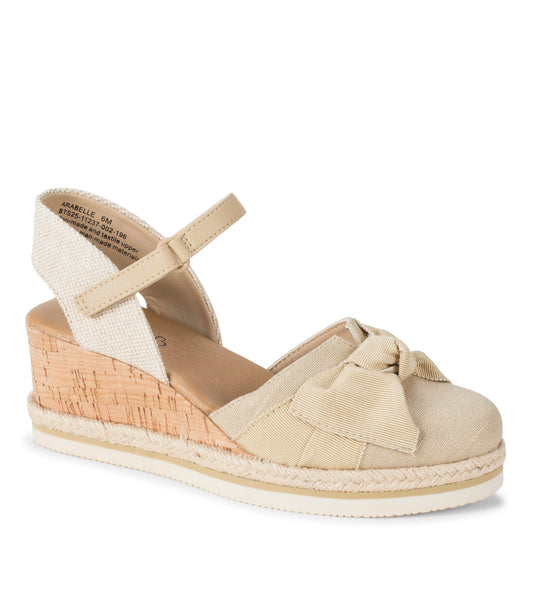 Arabelle Closed Toe Wedge Sandal / Baretraps