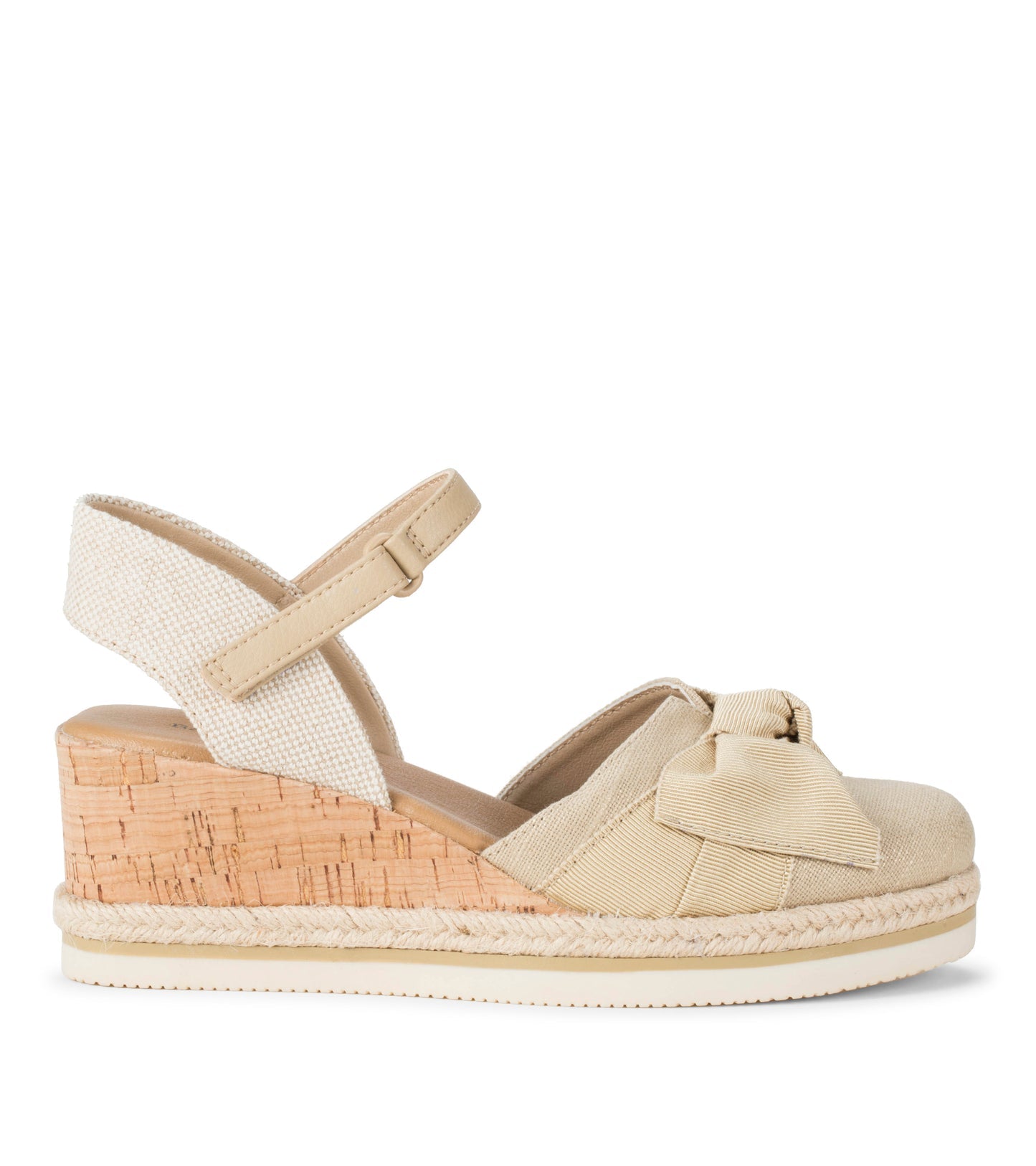 Arabelle Closed Toe Wedge Sandal / Baretraps