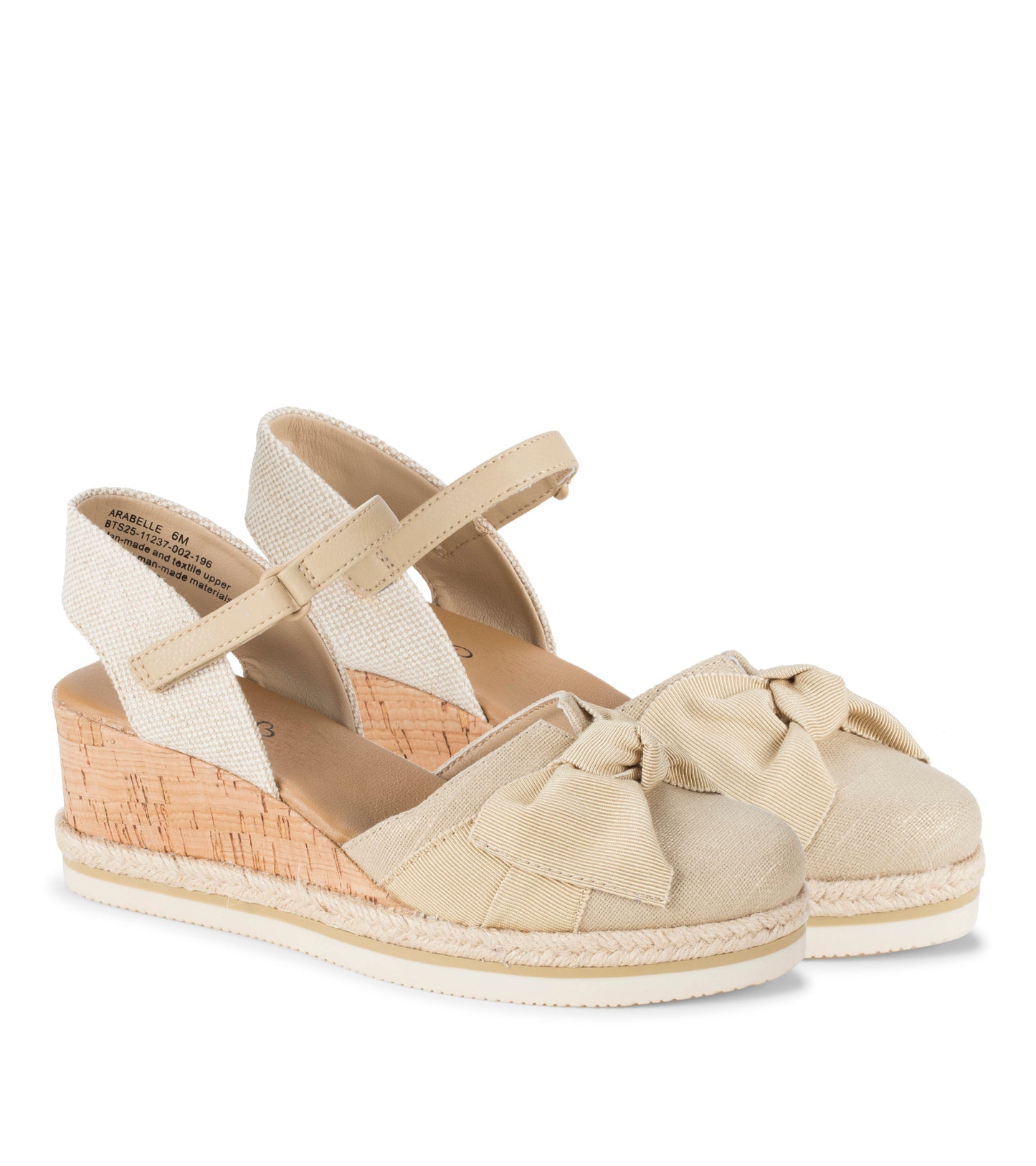 Arabelle Closed Toe Wedge Sandal / Baretraps