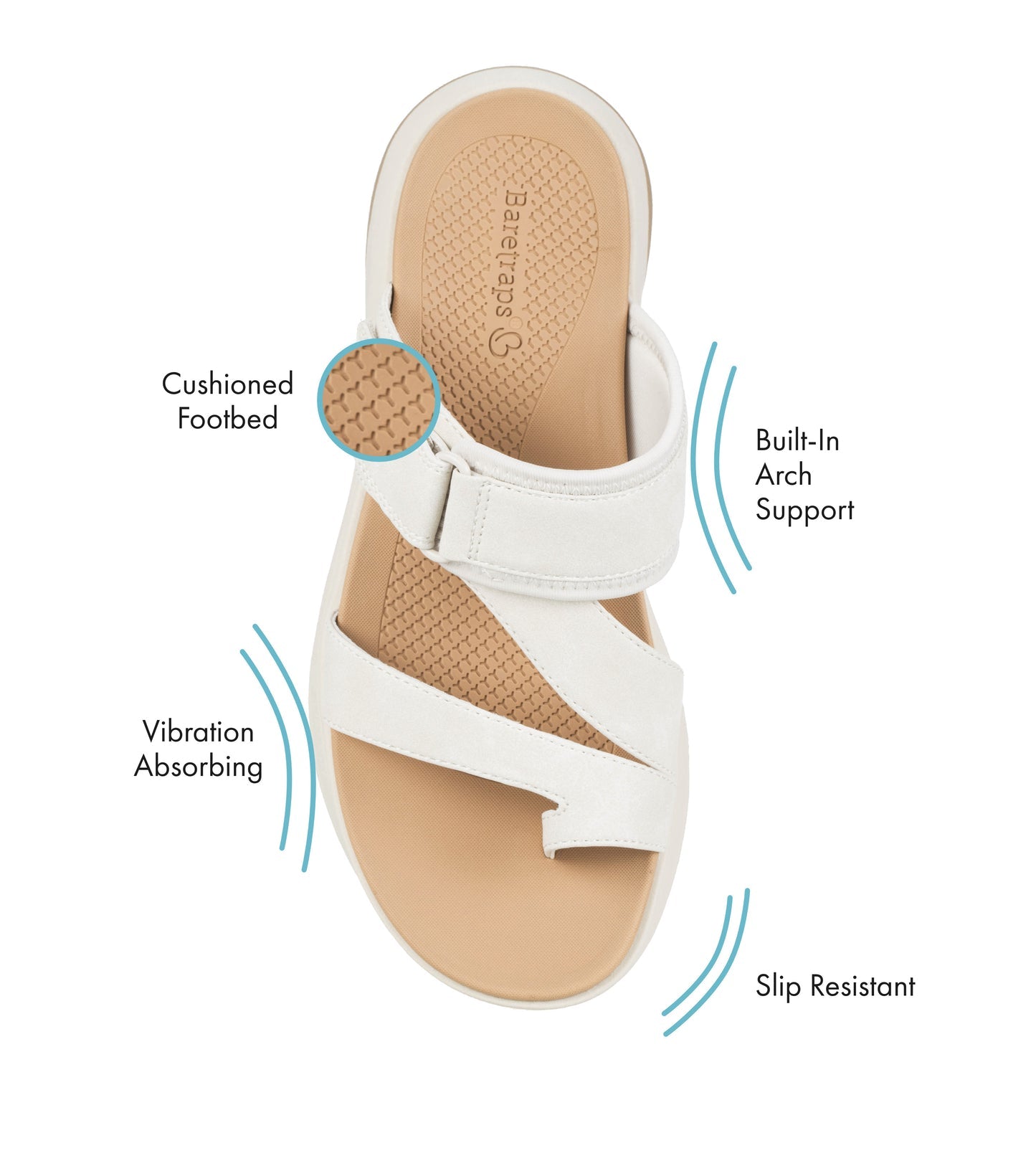 Jordy Slide Sandal / Baretraps