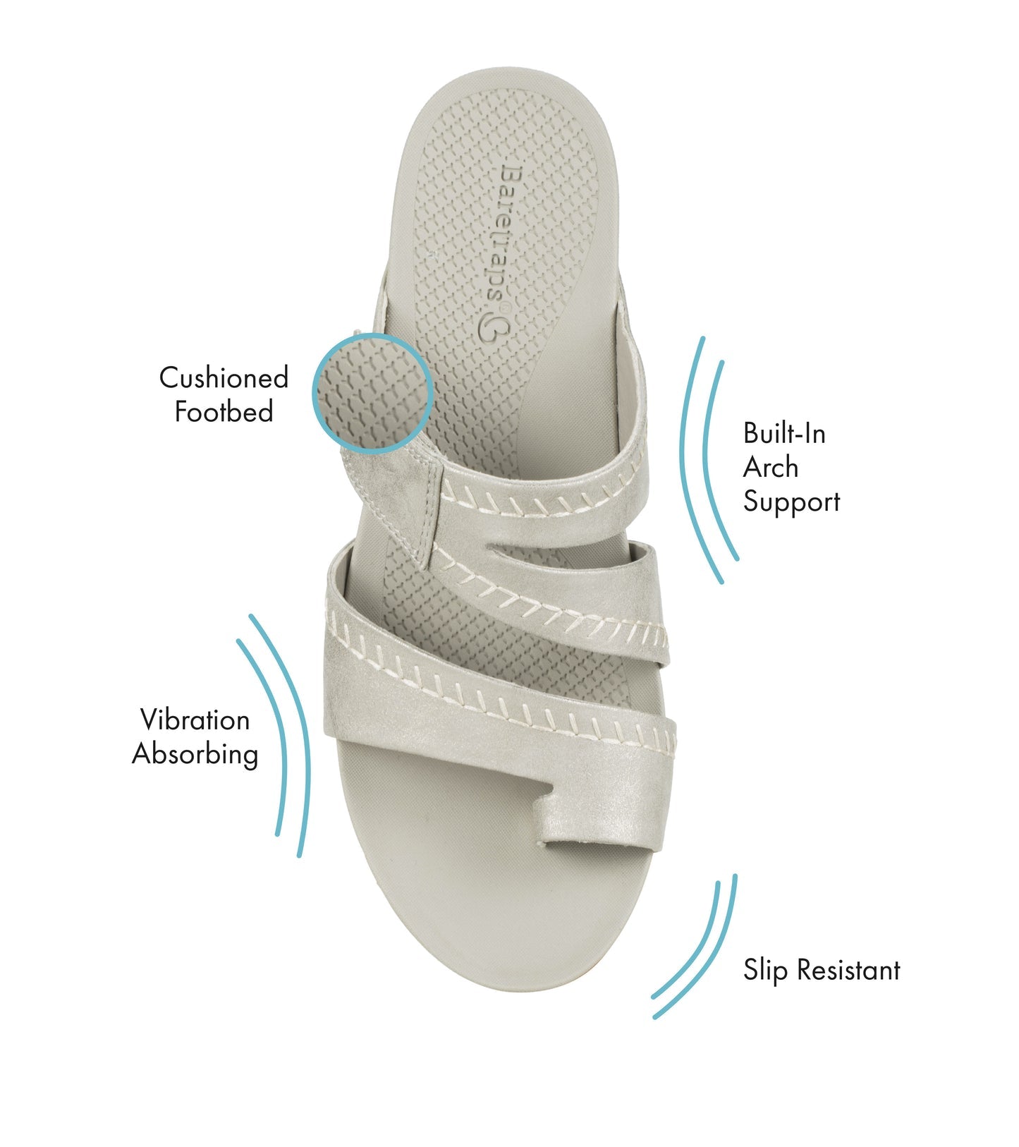 Shaya Slide Sandal / Baretraps