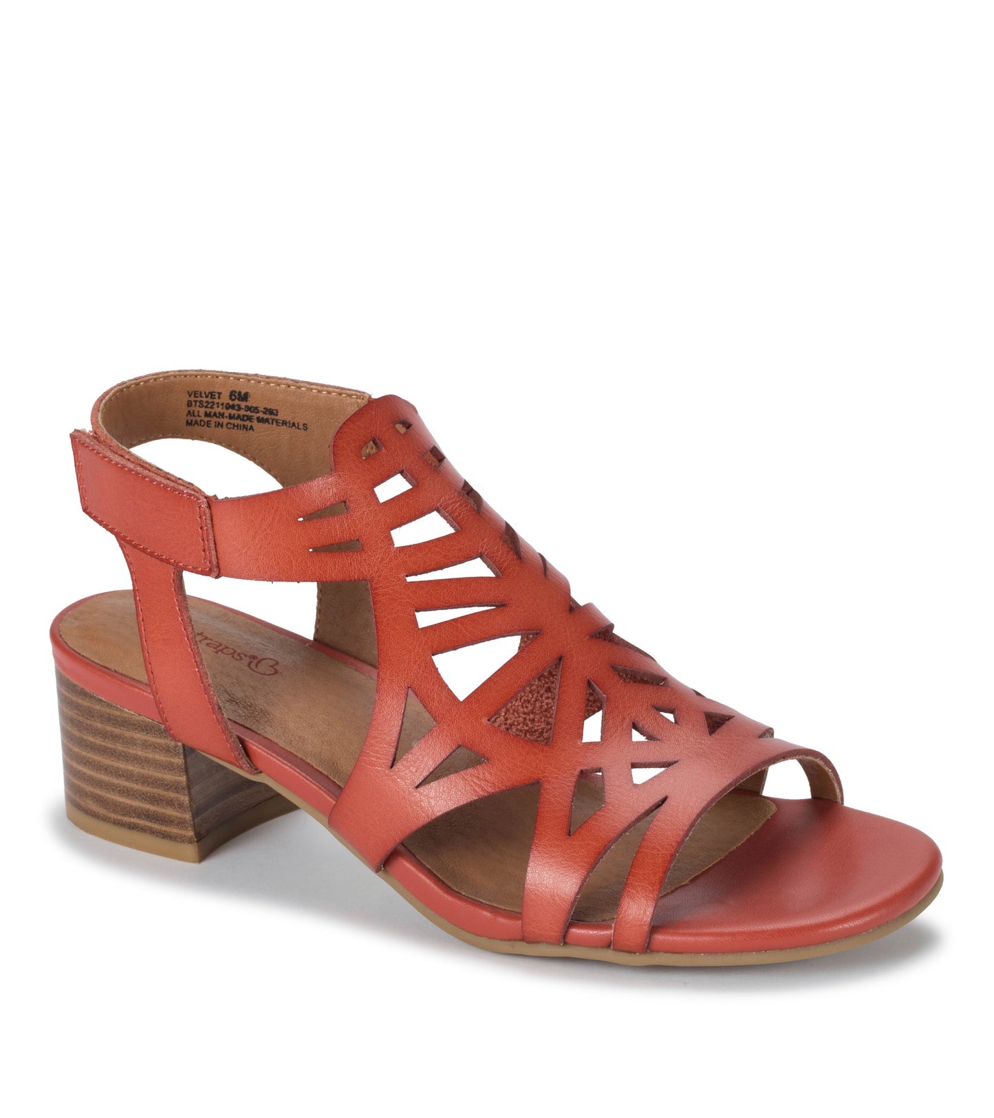 Velvet Block Heel Sandal / Baretraps