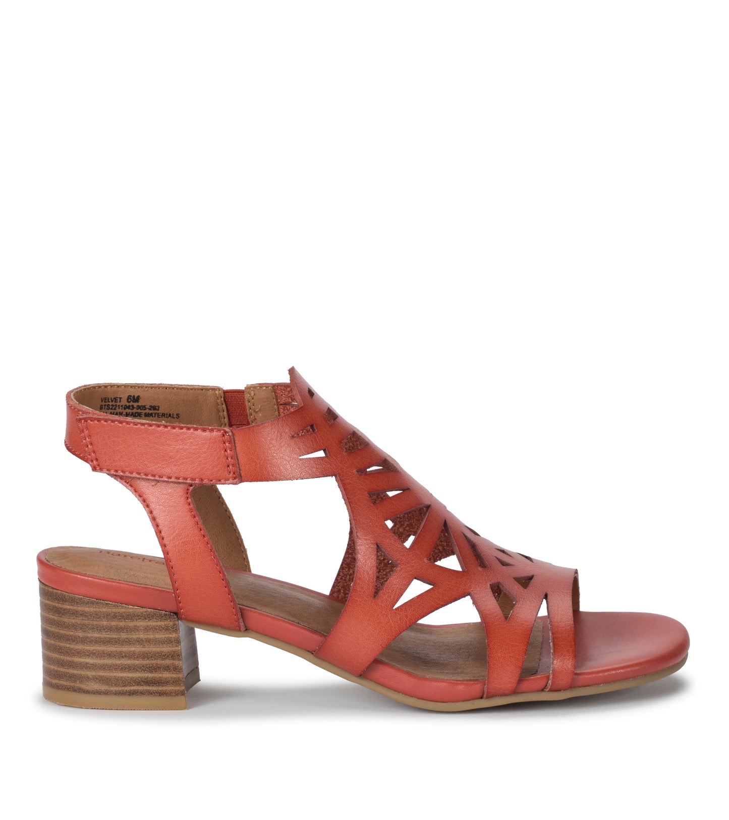 Velvet Block Heel Sandal / Baretraps