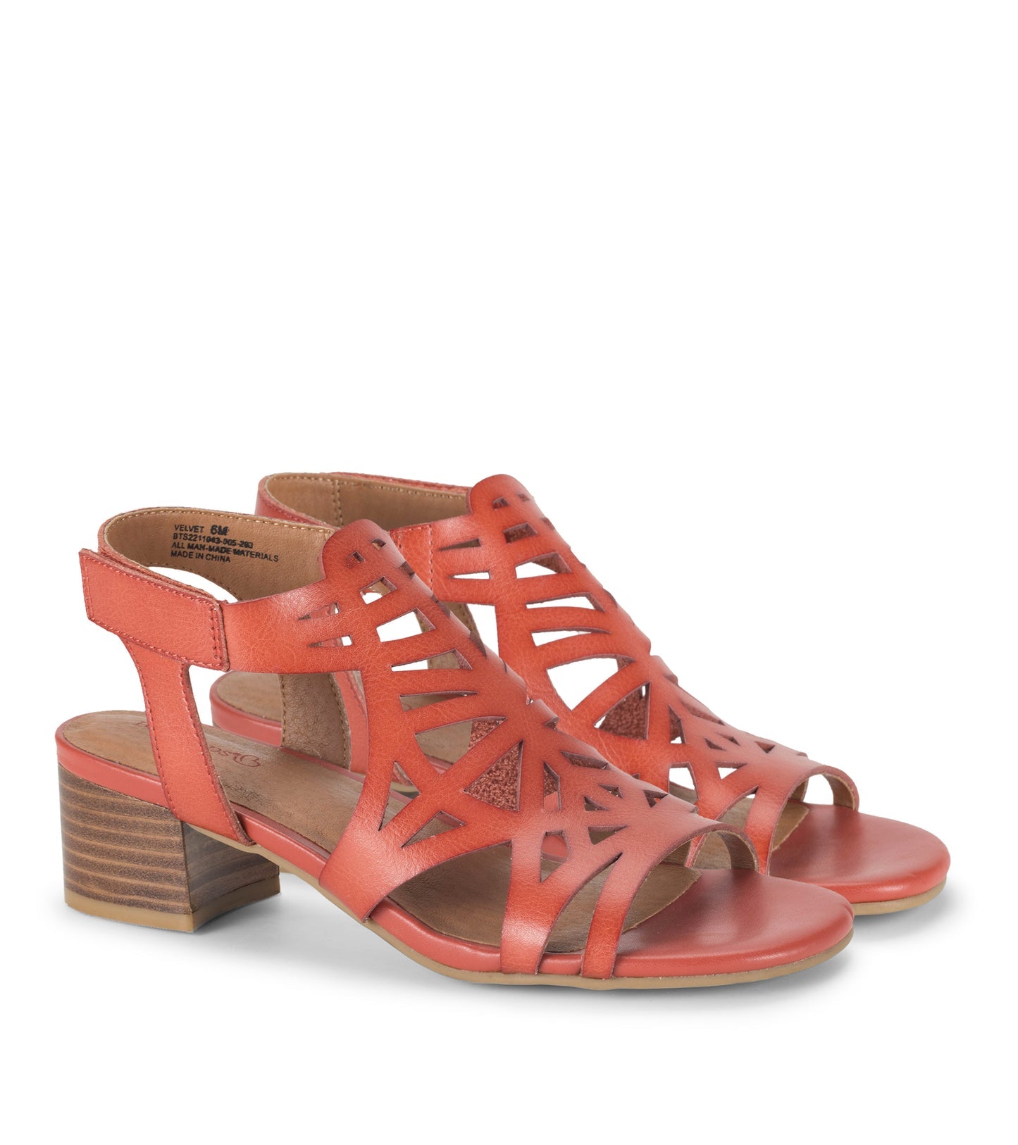 Velvet Block Heel Sandal / Baretraps