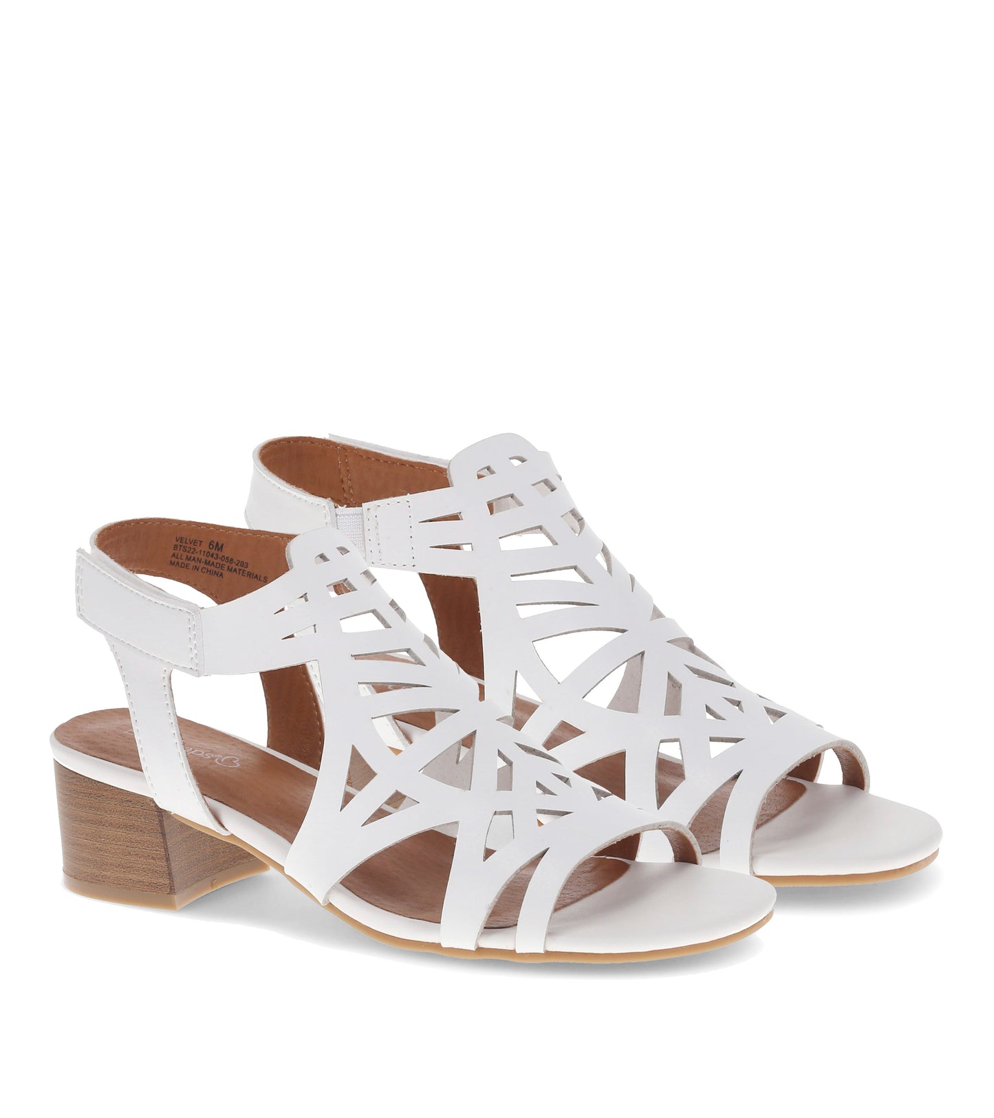 Velvet Block Heel Sandal / Baretraps