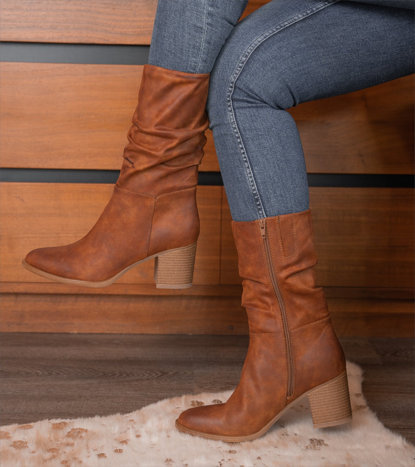 Raz Mid Calf Boot / Baretraps