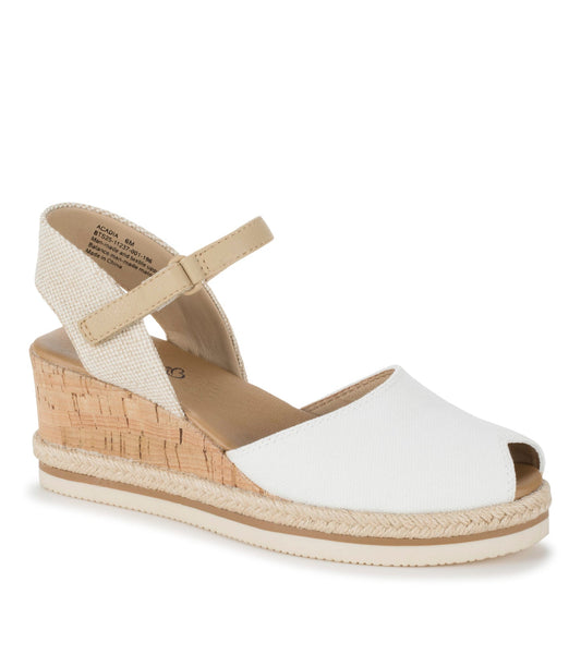 Acadia Peep Toe Wedge Sandal / Baretraps