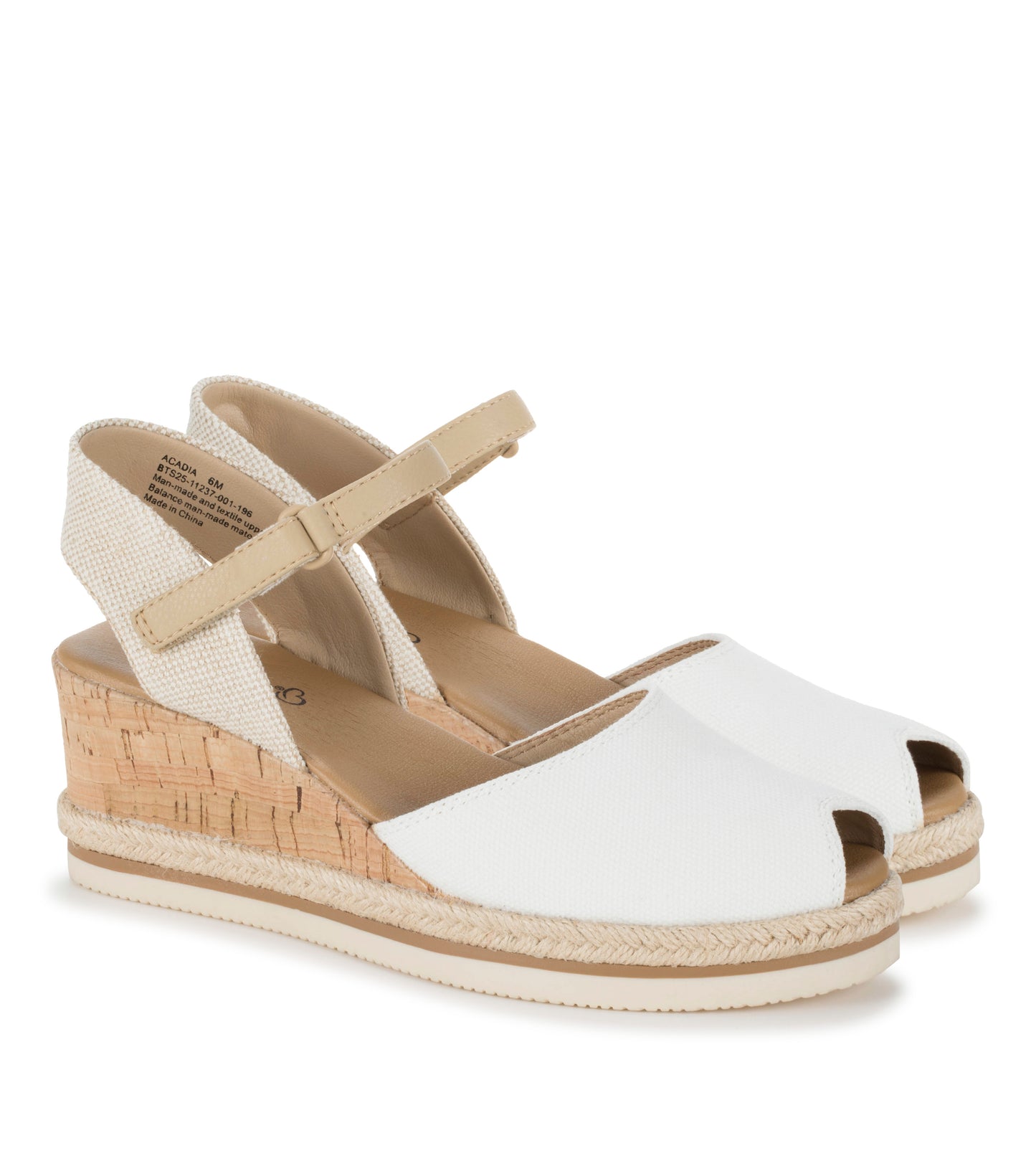 Acadia Peep Toe Wedge Sandal / Baretraps