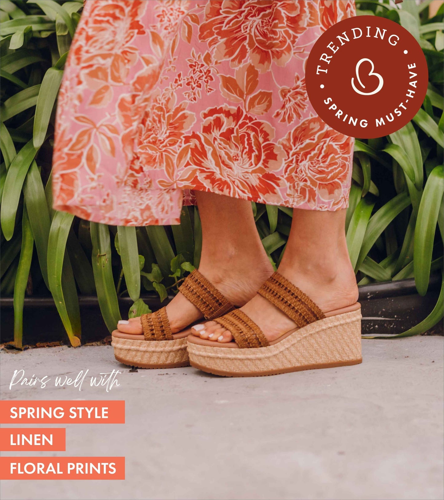Sophie Wedge Sandal / Baretraps