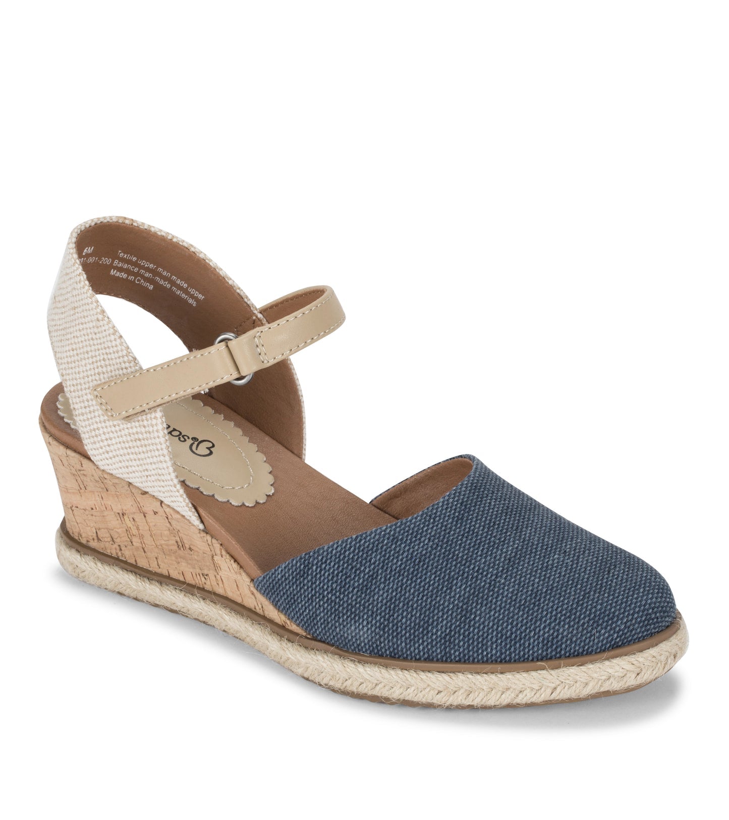 Ocean Closed Toe Wedge Sandal / Baretraps