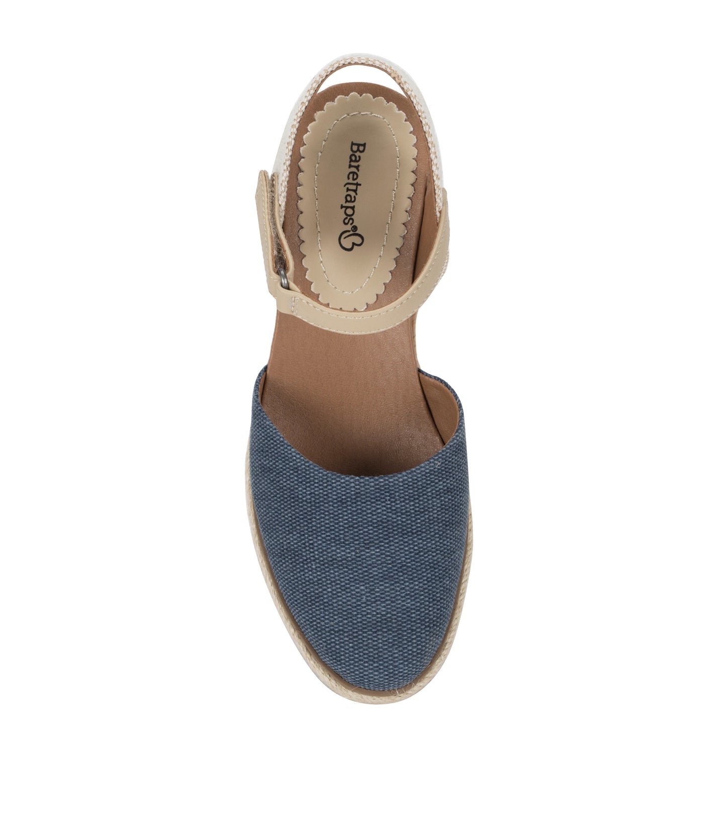 Ocean Closed Toe Wedge Sandal / Baretraps