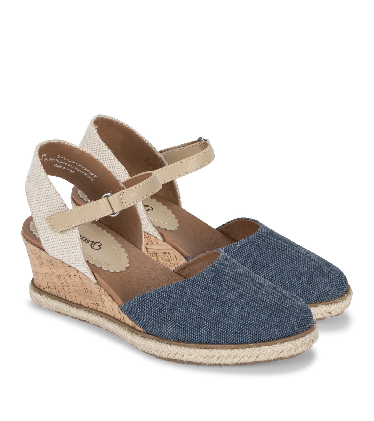 Ocean Closed Toe Wedge Sandal / Baretraps
