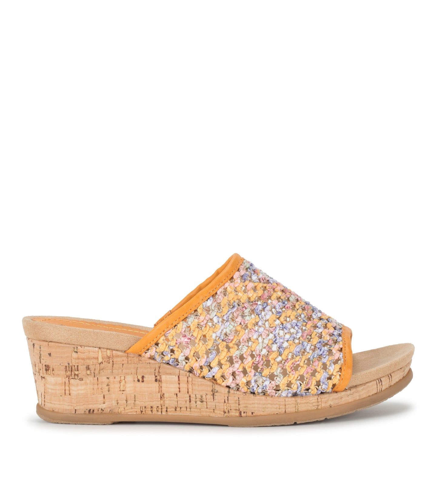 Flossey Wedge Slide Sandal / Baretraps