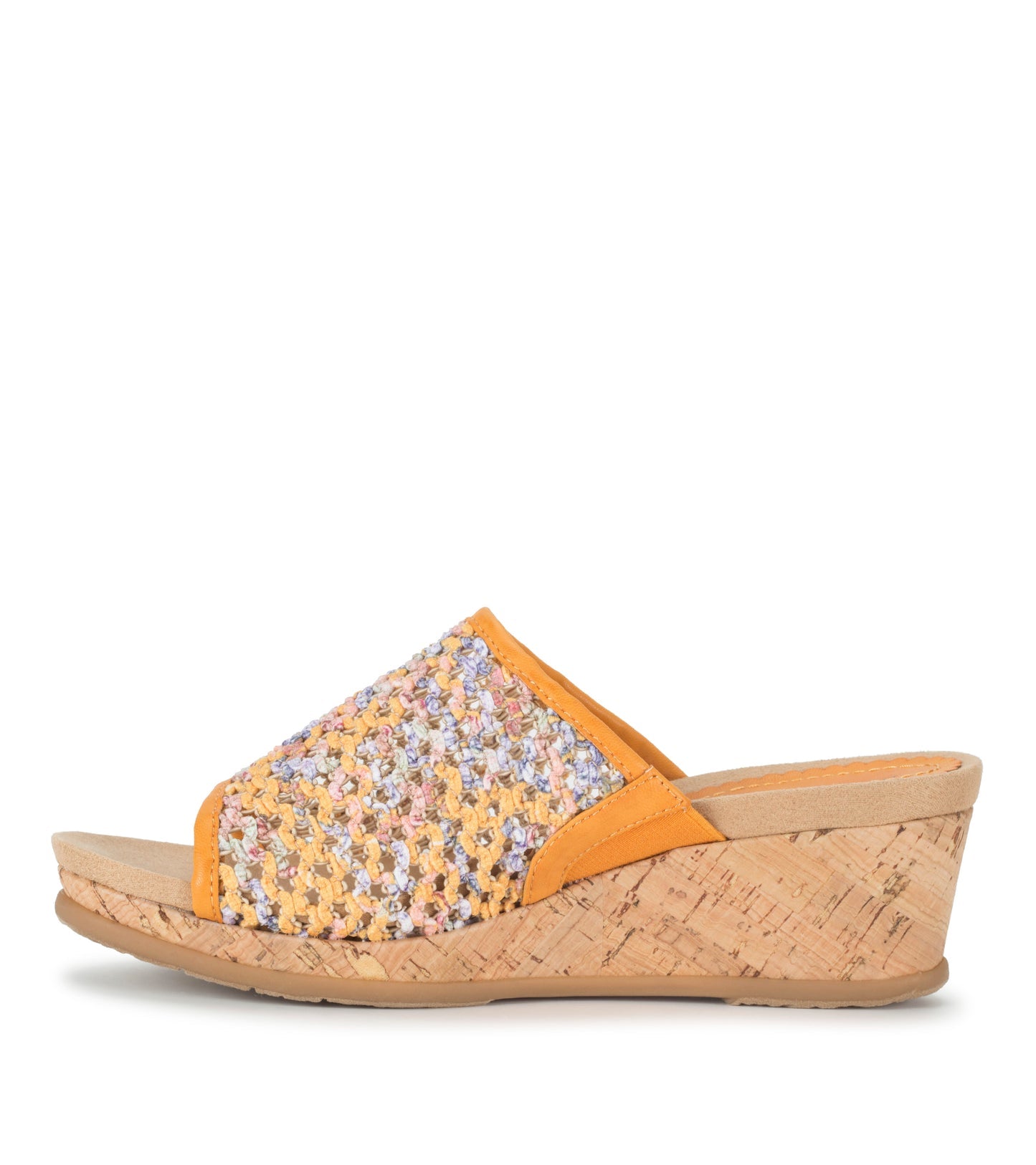Flossey Wedge Slide Sandal / Baretraps
