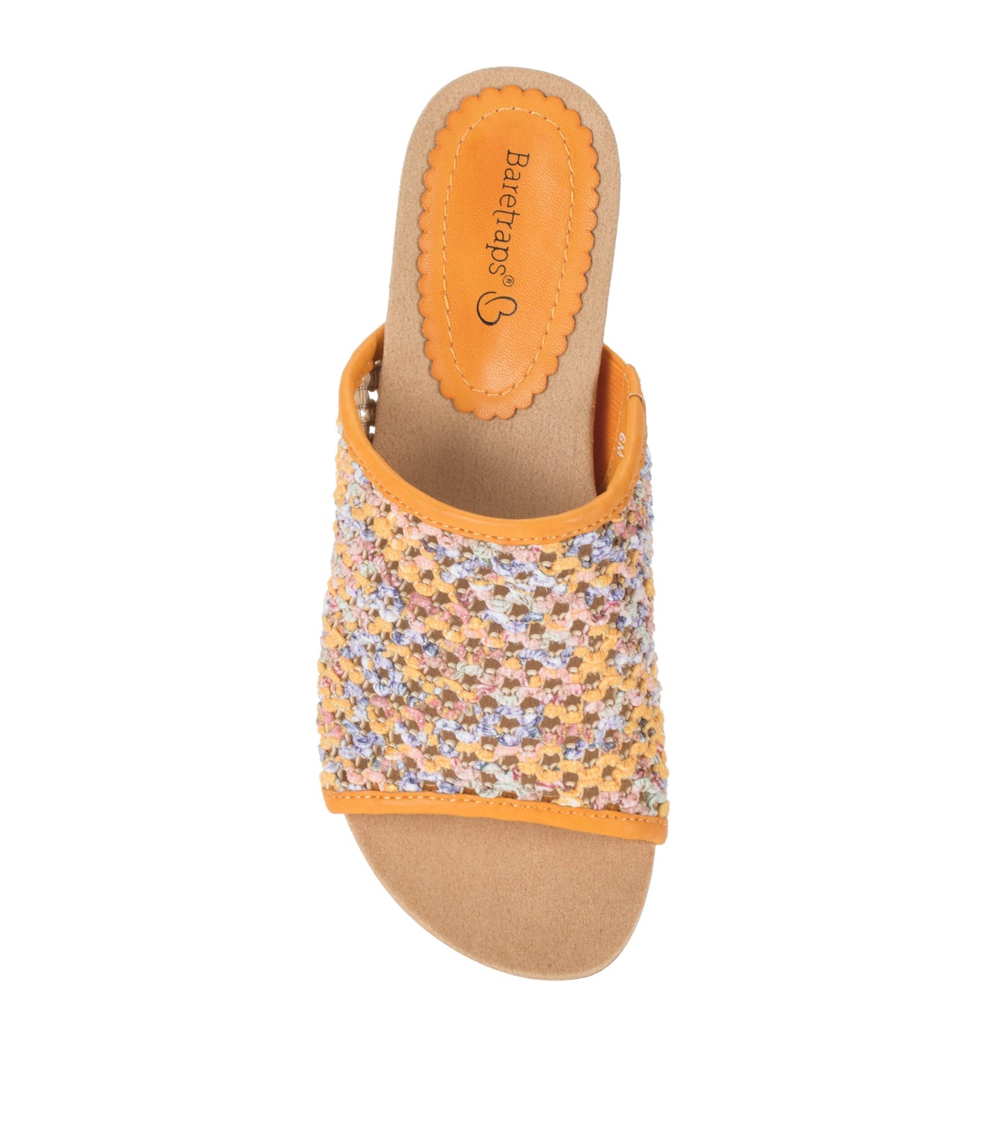 Flossey Wedge Slide Sandal / Baretraps