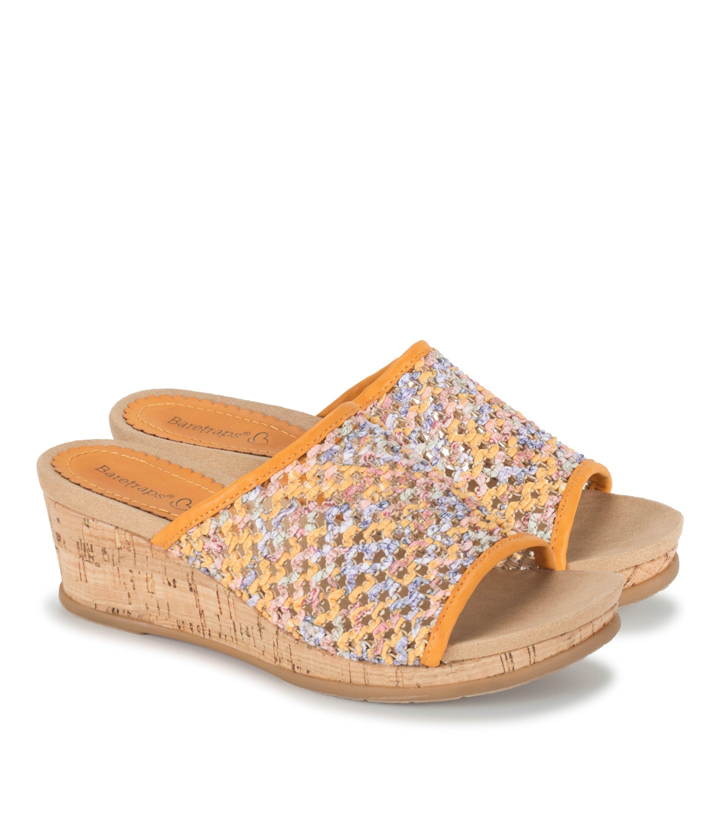 Flossey Wedge Slide Sandal / Baretraps