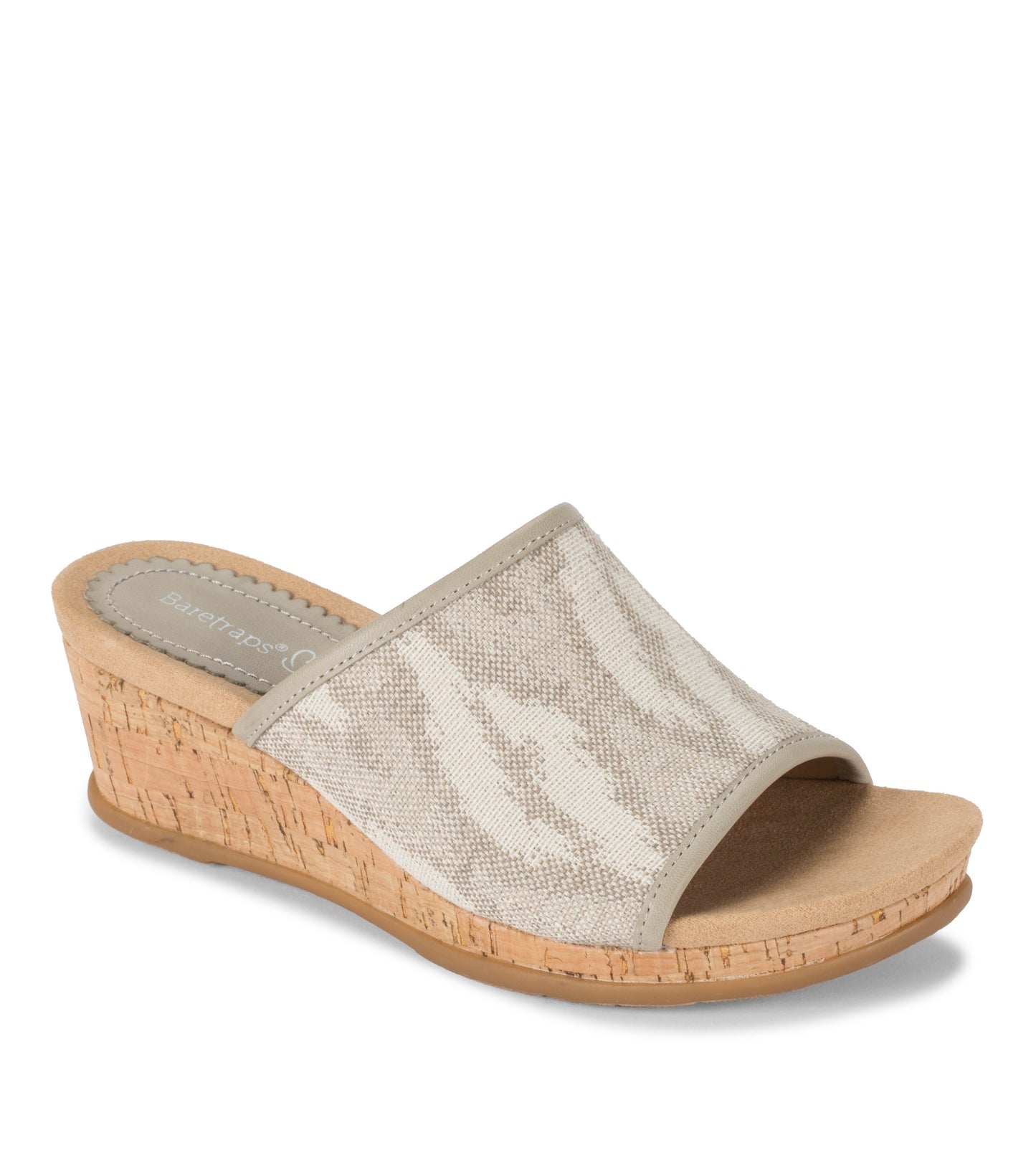 Flossey Wedge Slide Sandal / Baretraps