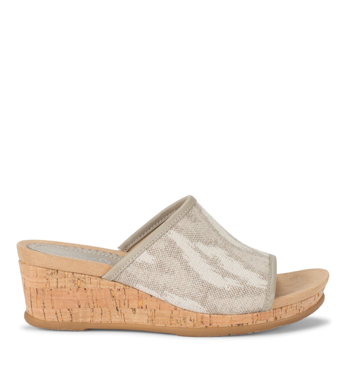 Flossey Wedge Slide Sandal / Baretraps