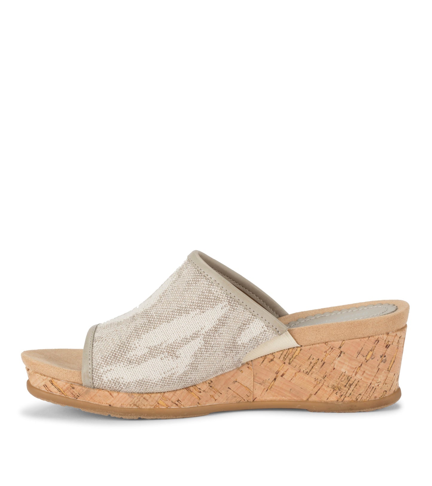 Flossey Wedge Slide Sandal / Baretraps