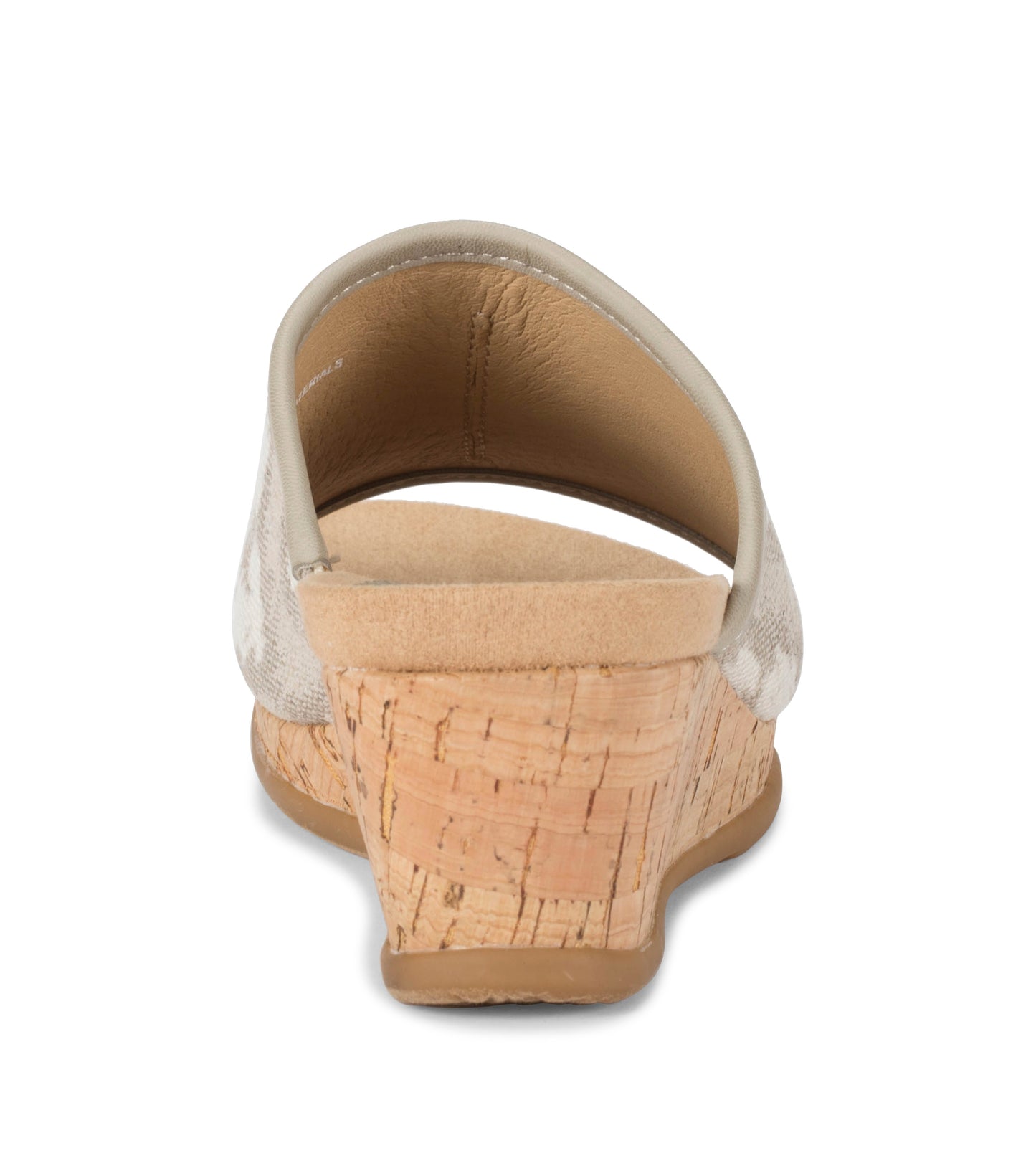 Flossey Wedge Slide Sandal / Baretraps