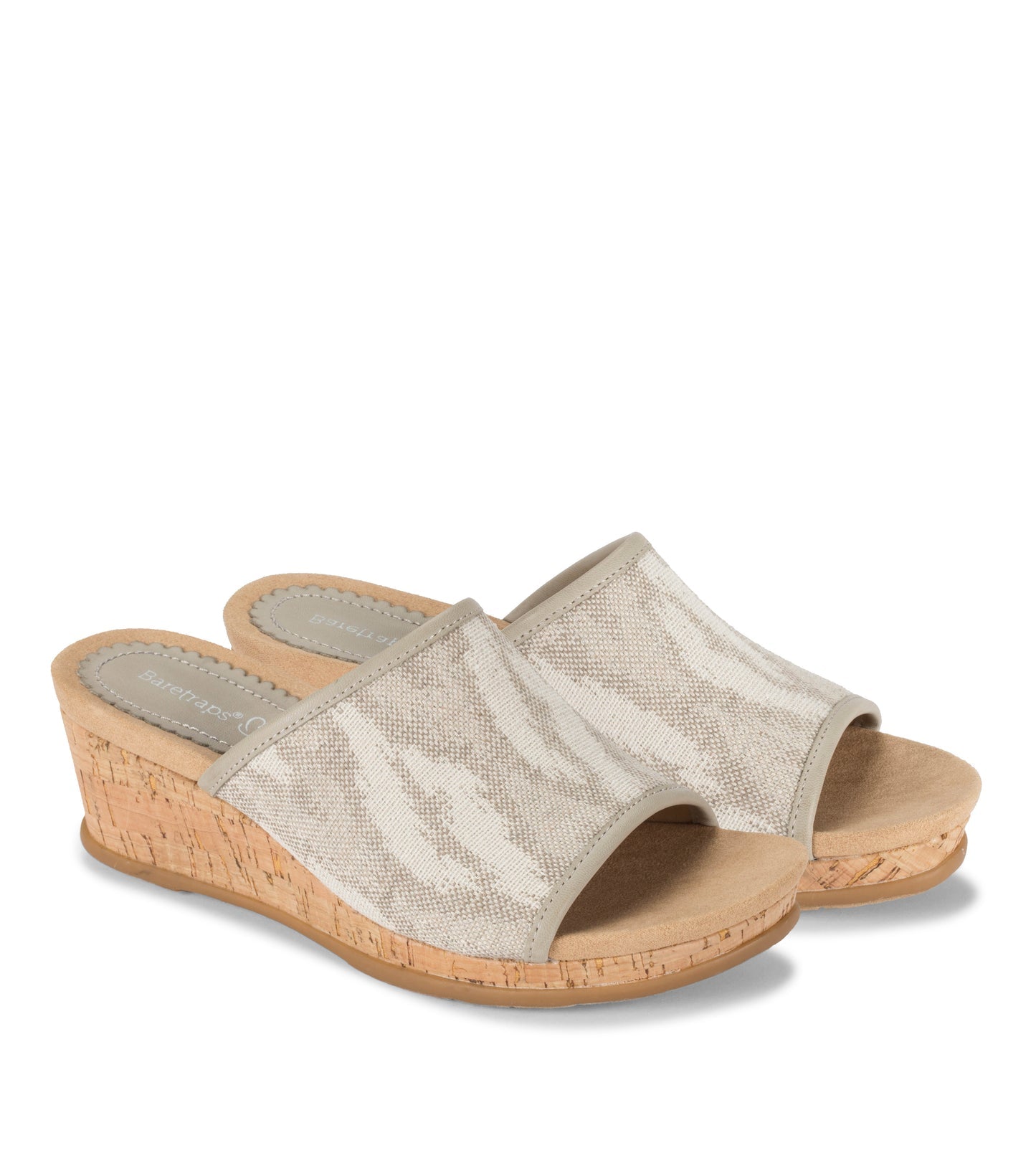 Flossey Wedge Slide Sandal / Baretraps
