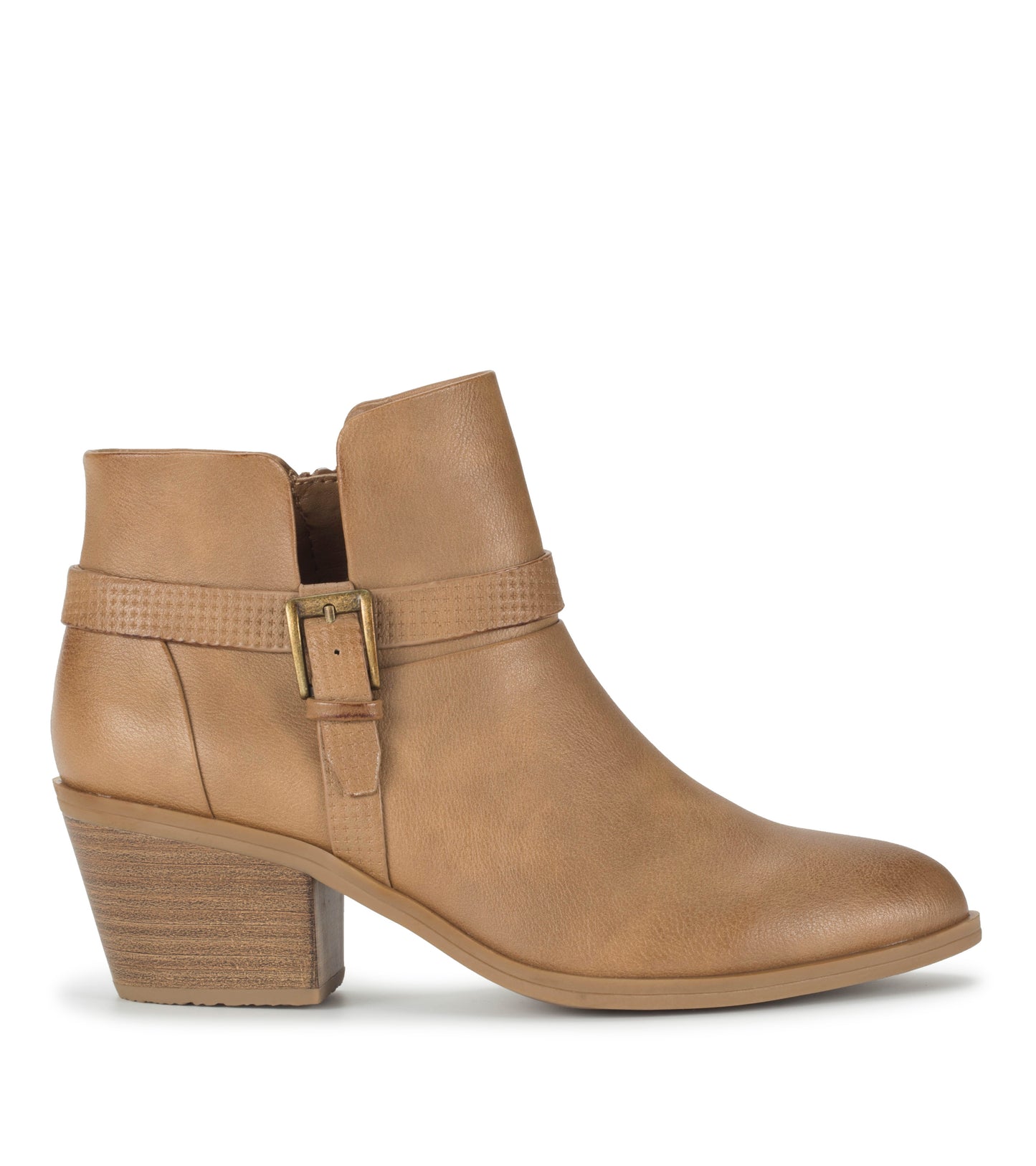 Santos Block Heel Bootie / Baretraps