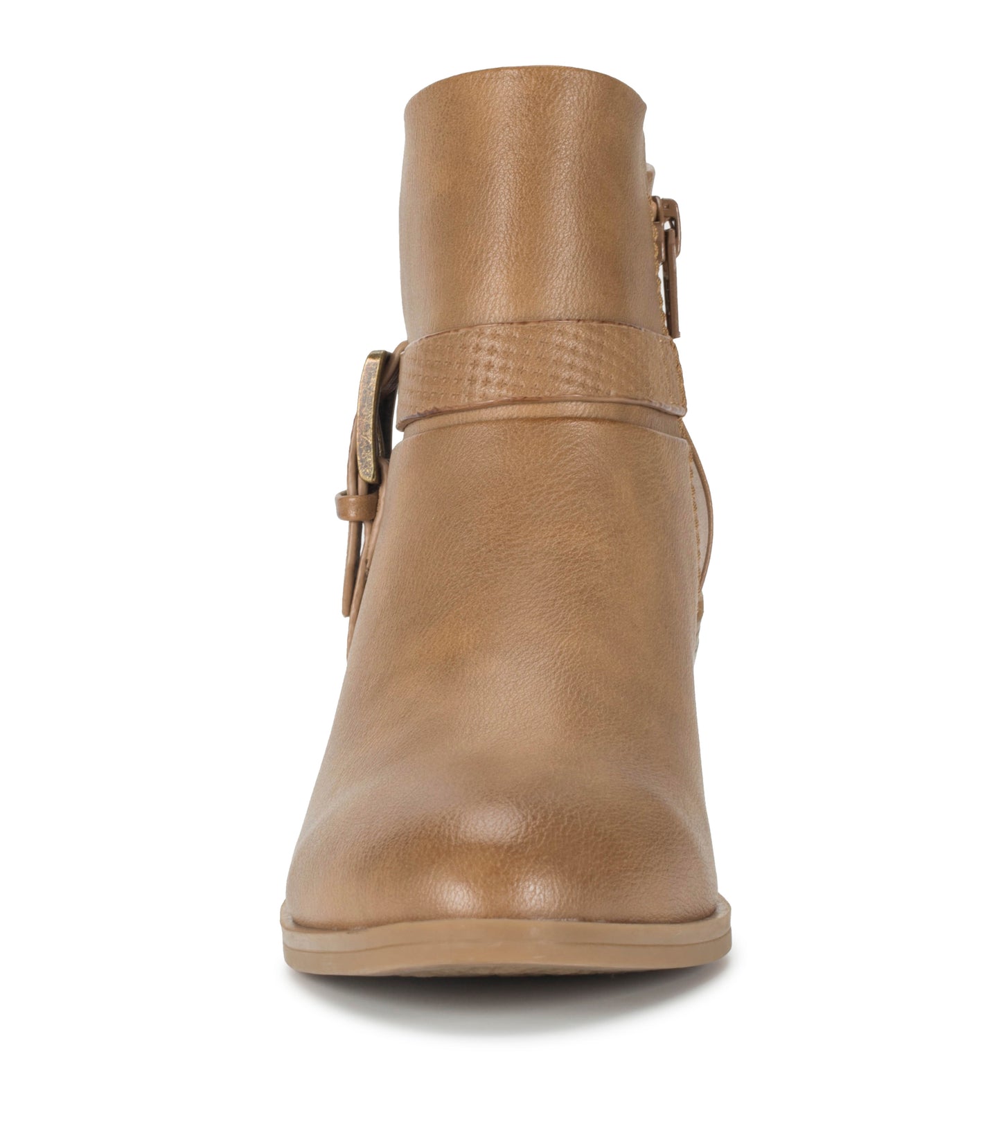 Santos Block Heel Bootie / Baretraps