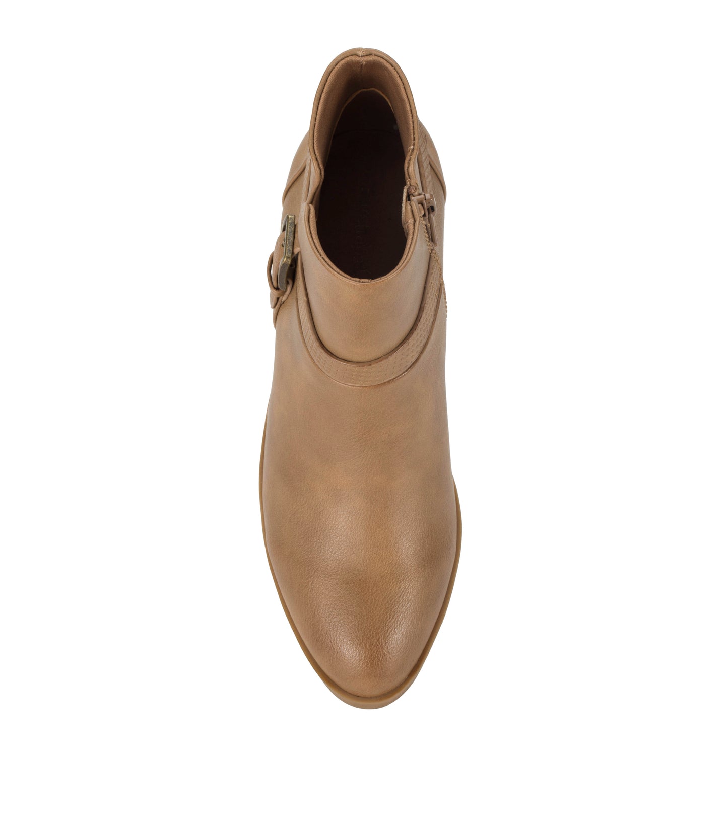 Santos Block Heel Bootie / Baretraps