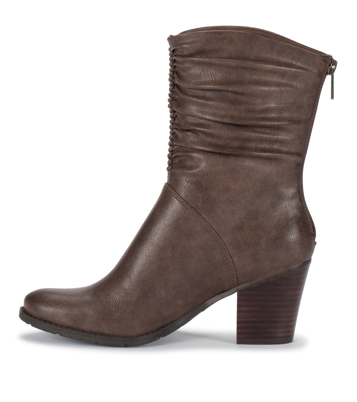 Leslie Block Heel Slouch Boot / Baretraps