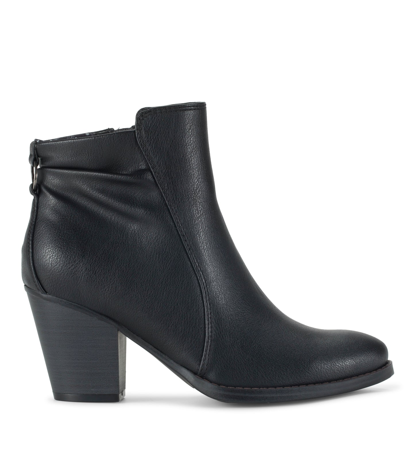 Crystal Block Heel Bootie / Baretraps