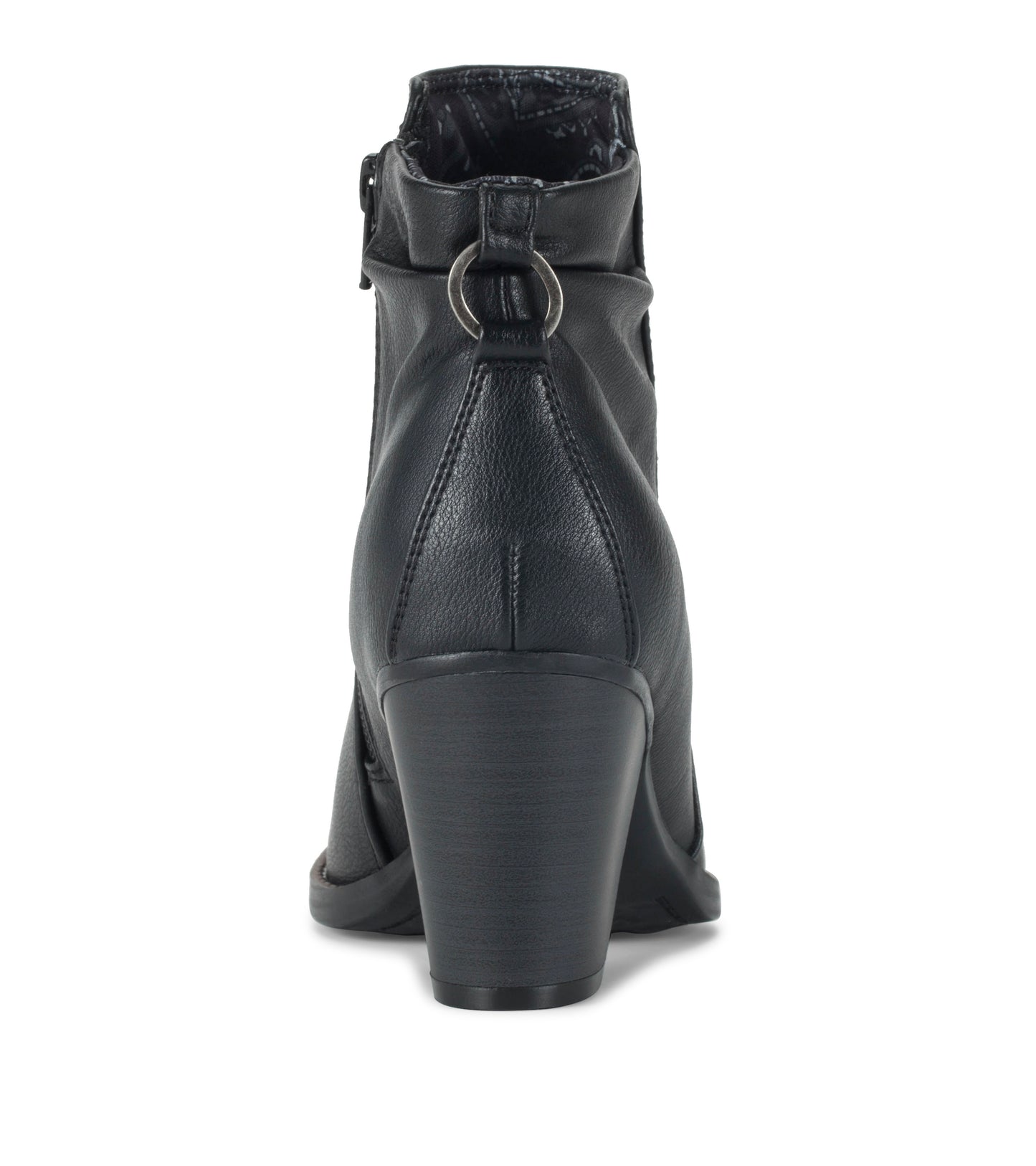 Crystal Block Heel Bootie / Baretraps