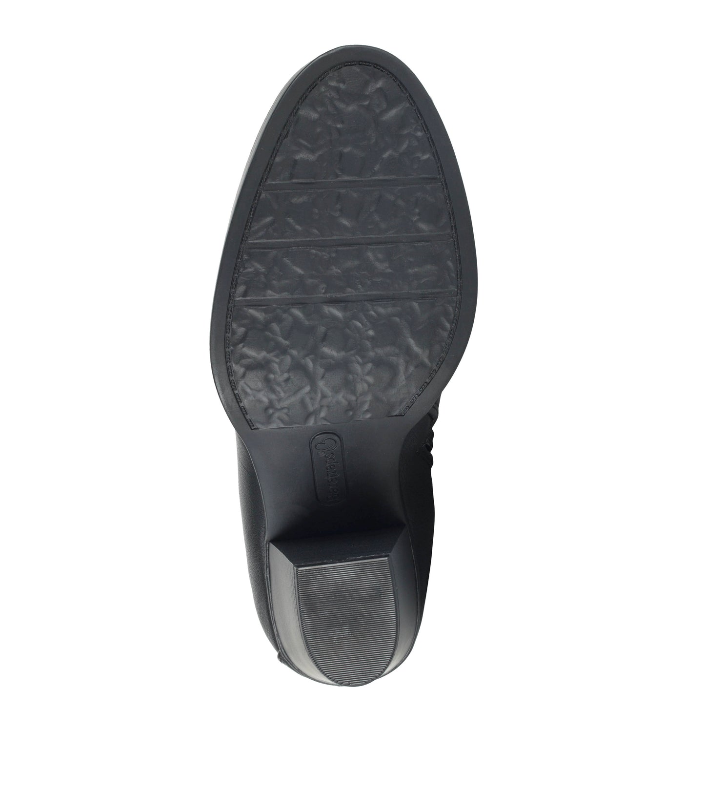 Crystal Block Heel Bootie / Baretraps