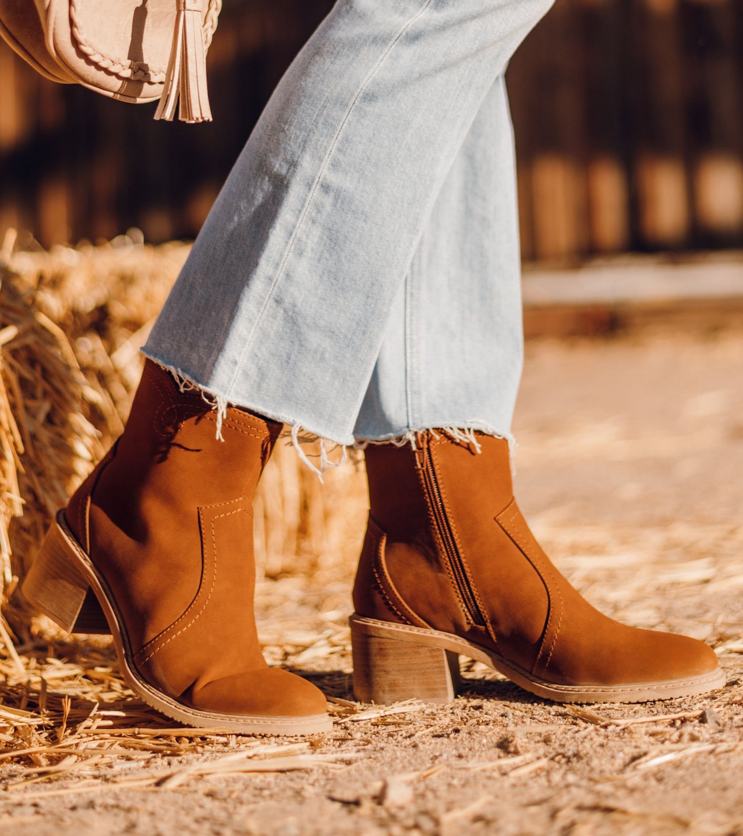 Calloway Block Heel Bootie / Baretraps
