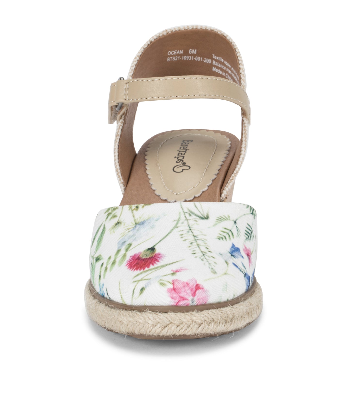 Ocean Closed Toe Wedge Sandal / Baretraps